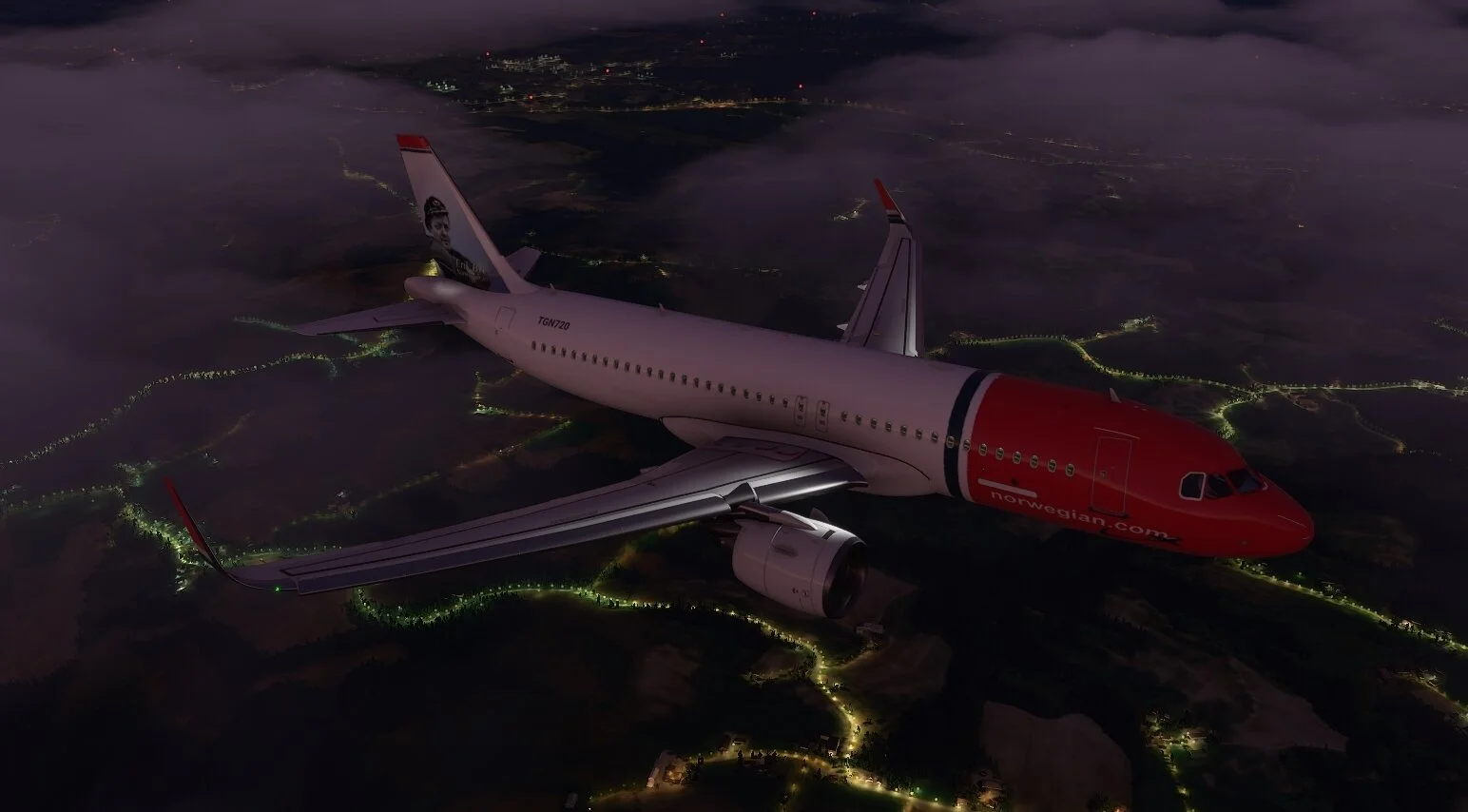 Norwegian Air Livery Microsoft Flight Simulator 2020 by TheGamingN0r