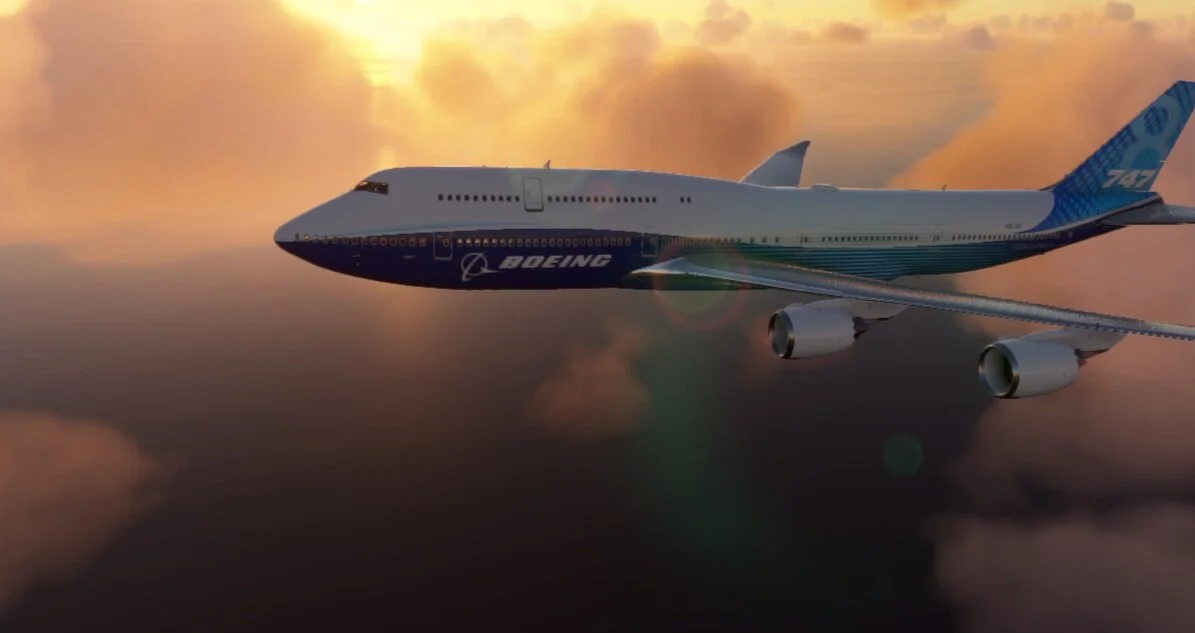 Aircraft - Salty Simulations 747-8 Mod