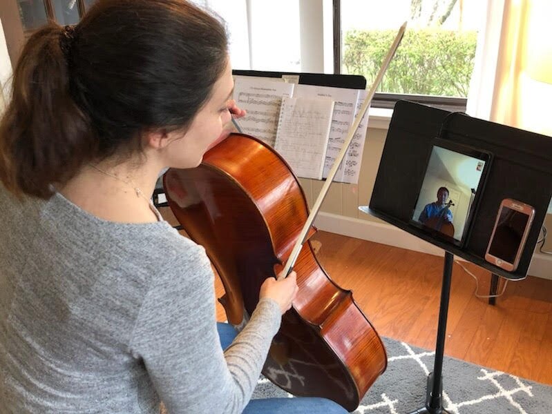 Sarah Shredder, Cello instructor