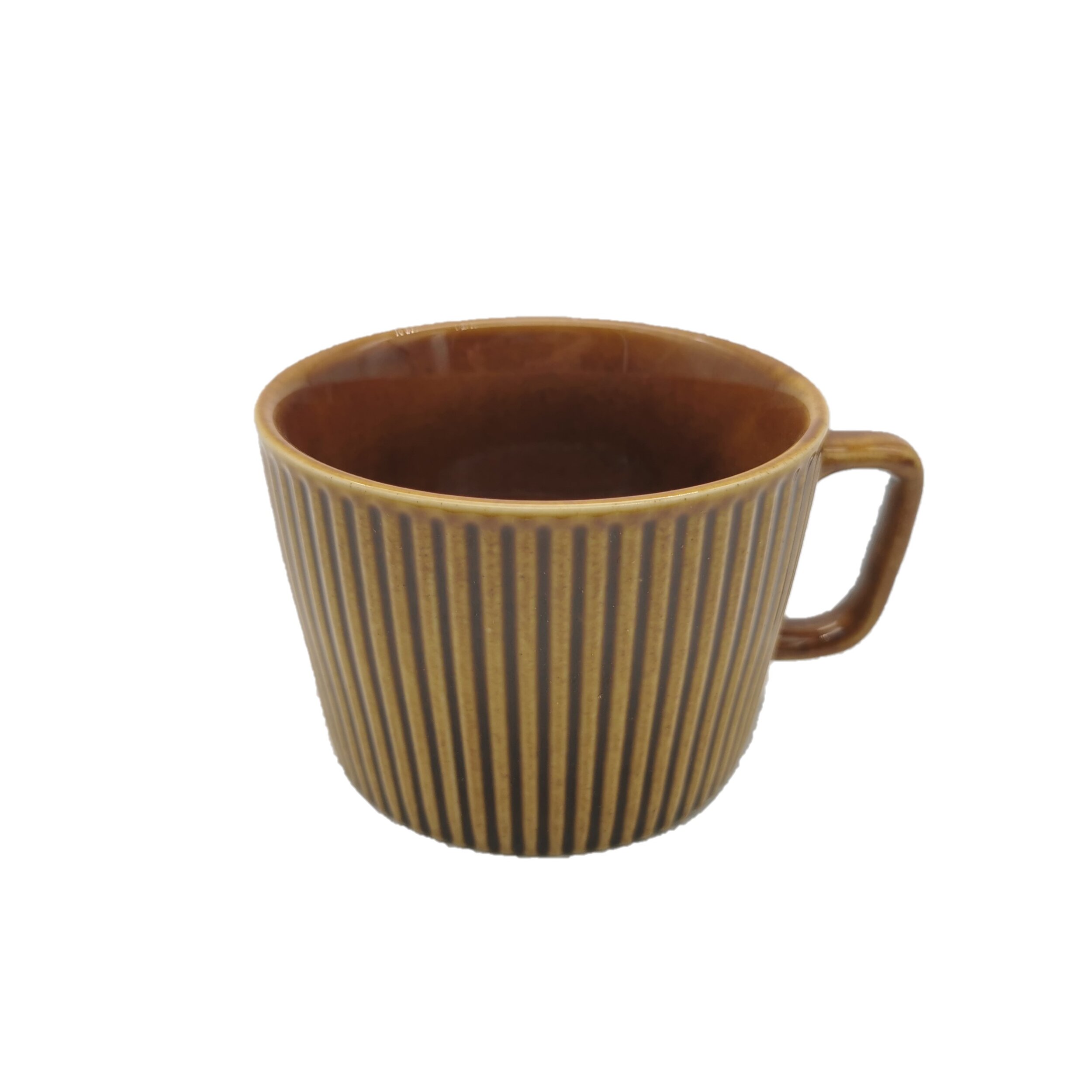 Vintage Coffee Cup-Caramel
