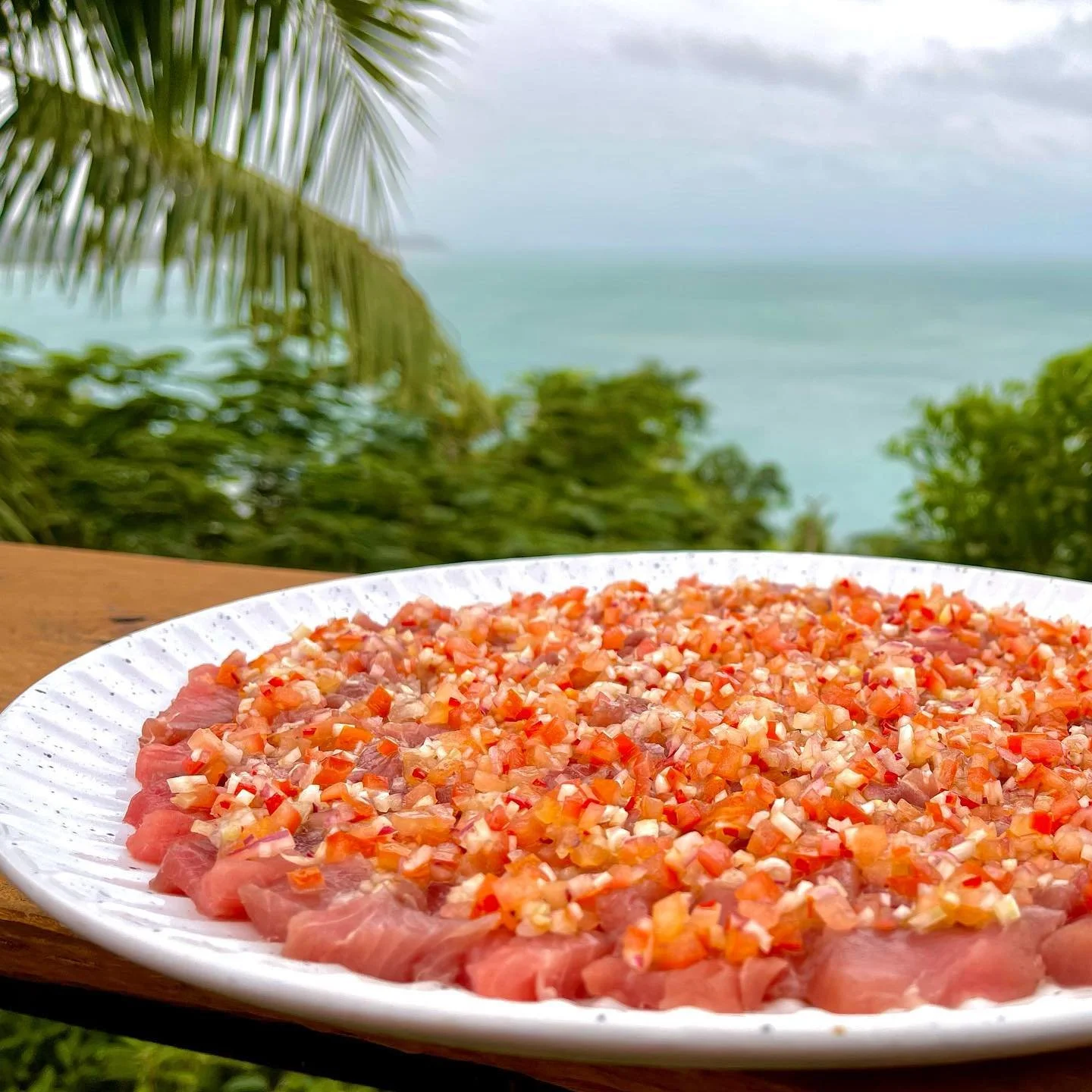 Long Tail Tuna Crudo 