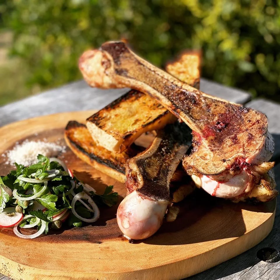Charred Bone Marrow