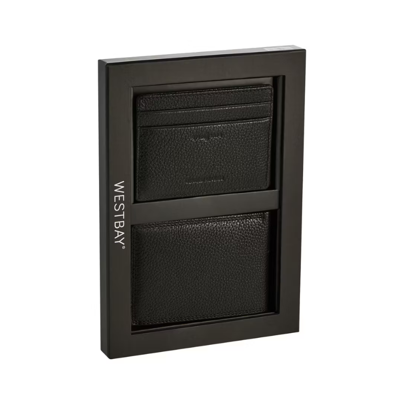 Leather Wallet Gift Set | $19.99