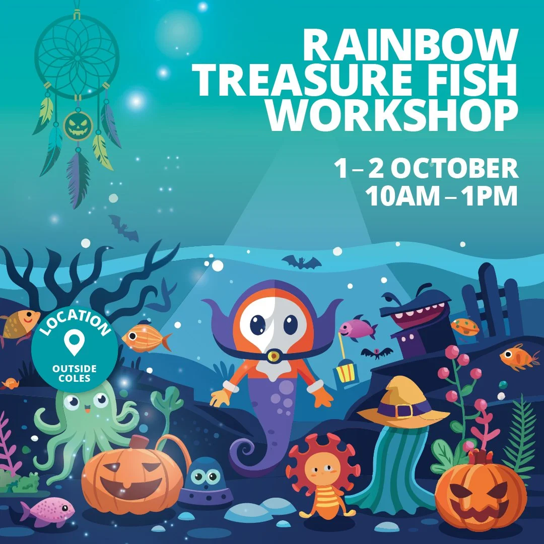 FREE Rainbow Treasure Fish Workshop