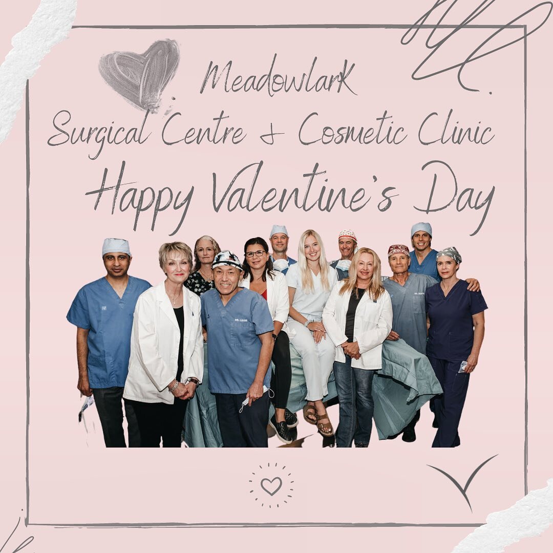 The best thing to hold onto in life is each other ~AudreyHepburn  Happy Hearts Day from our team at Meadowlark Surgical Centre &amp; Cosmetic Clinic.  #valentines #Covid19 #SurgicalCentre #CosmeticSurgery #BOTOX&reg; #DermalFillers #LATISSE&reg; #Ski