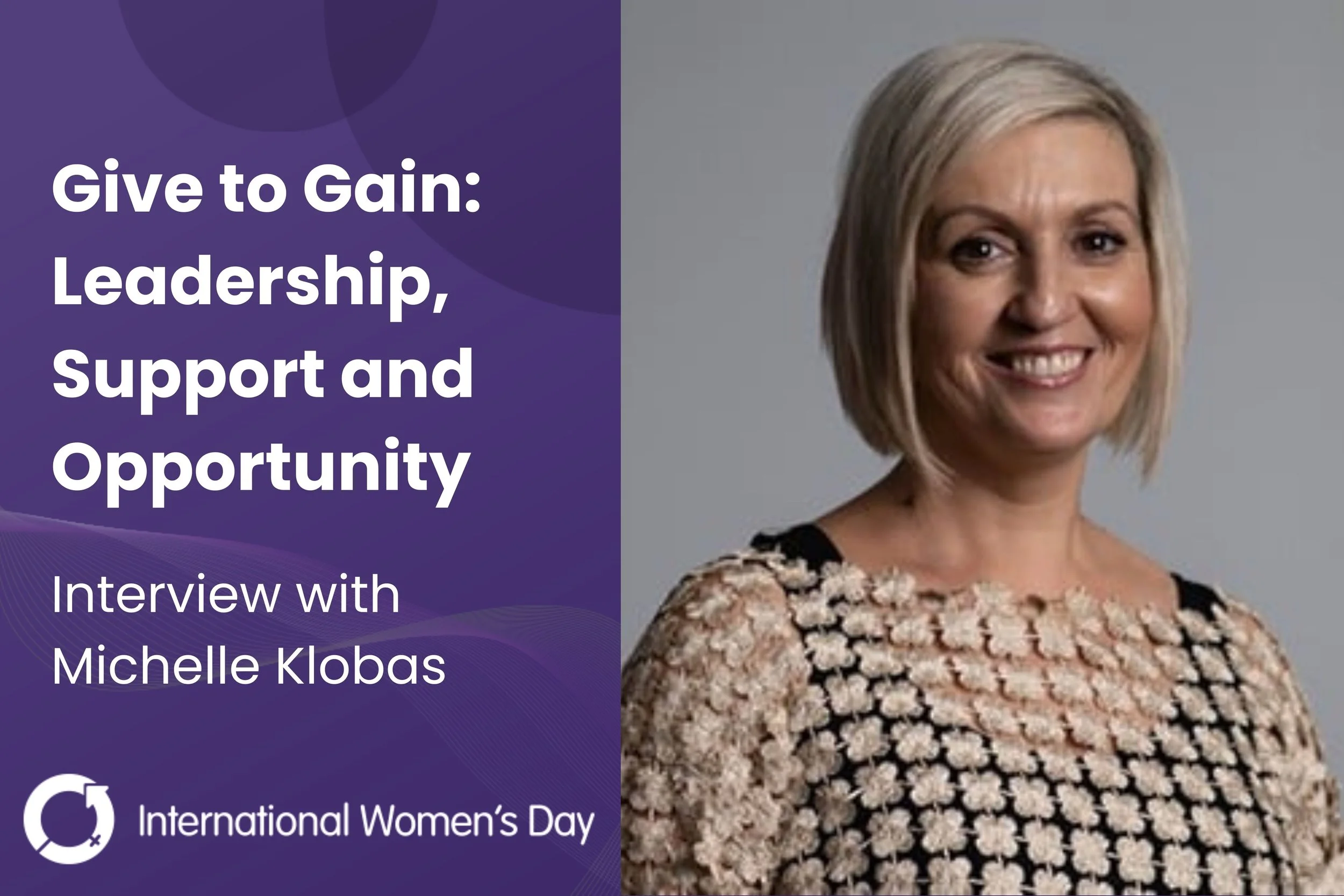 Give to Gain: Leadership, Support and Opportunity 