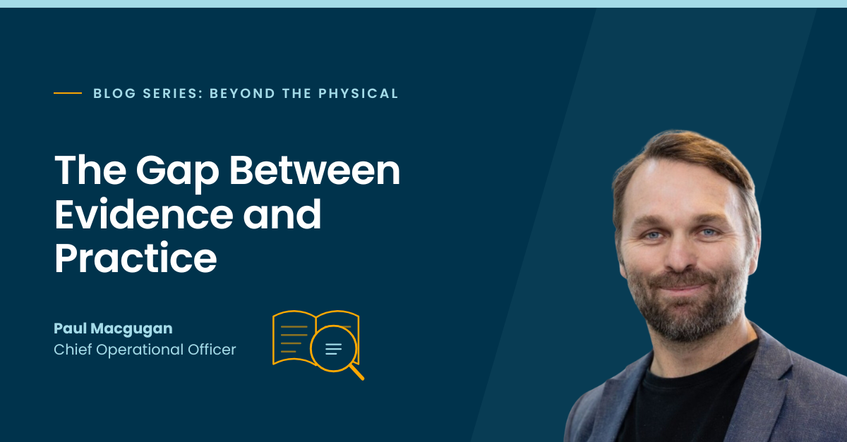 The gap between evidence and practice: Why good research does not automatically become good care