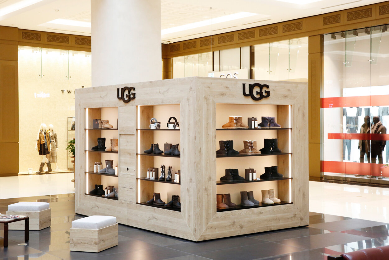 Brandinspace — UGG pop up box — – Interior Design for Brands & People