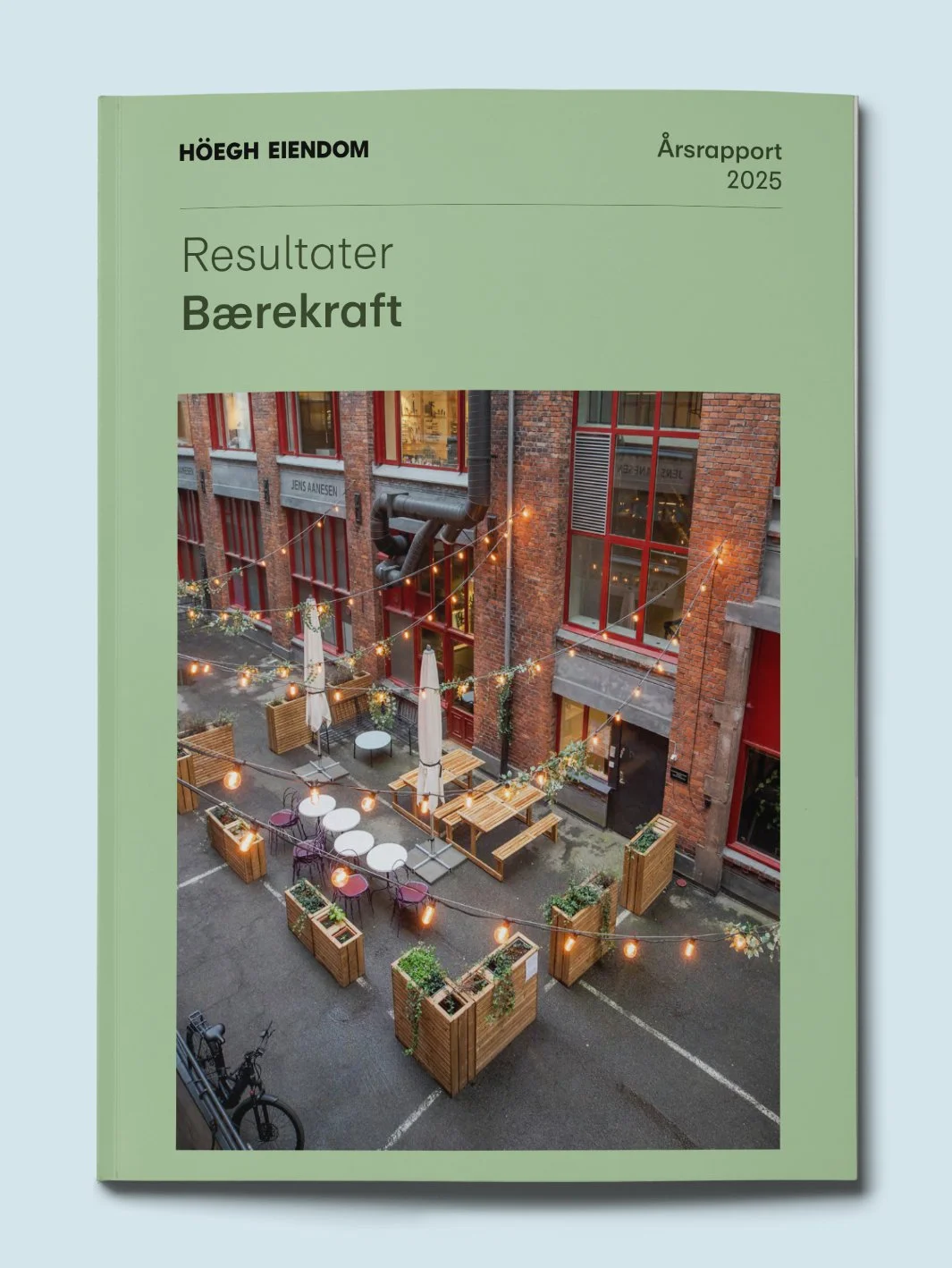 Økonomi- og bærekraftsrapport for Höegh Eiendom