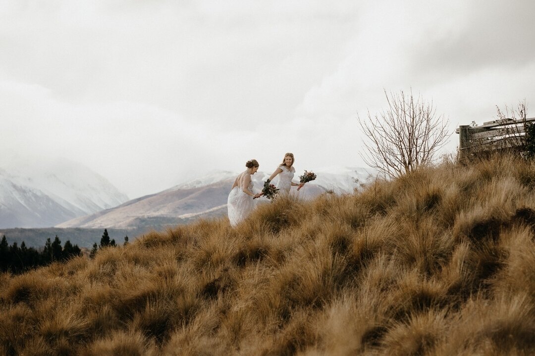 Take me back to this amazing day that felt like one big adventure!⁣ ⠀⠀⠀⠀⠀⠀⠀⠀⠀

#newzealandweddingphotographer #aucklandweddingphotographer #aorakiwedding #mtcookwedding #nzelopement #nzelopementphotographer  #bridalstyle #lgbtqwedding  #hersandhers #