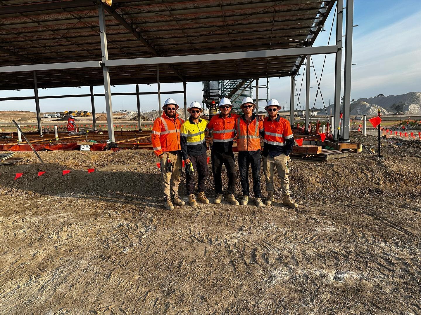 We love to see a team pic full of smiles! Nick, Rocky, Blake, Dunny and Hamish are our spectacular team who are working together on site in Western Sydney. Managed by Project Manager Antony, this crew are a force to be reckoned with.  #teamworkmakest