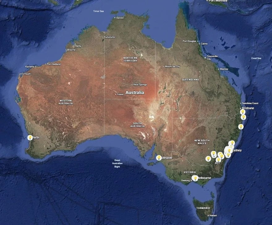 Did you know Hallmac has completed jobs all across Australia? 
From Broadbeach to Booragoon, our team travel far and wide to power up and connect the country. Here&rsquo;s just a selection of jobs we&rsquo;ve had the privilege to work at!
&bull;
&bul