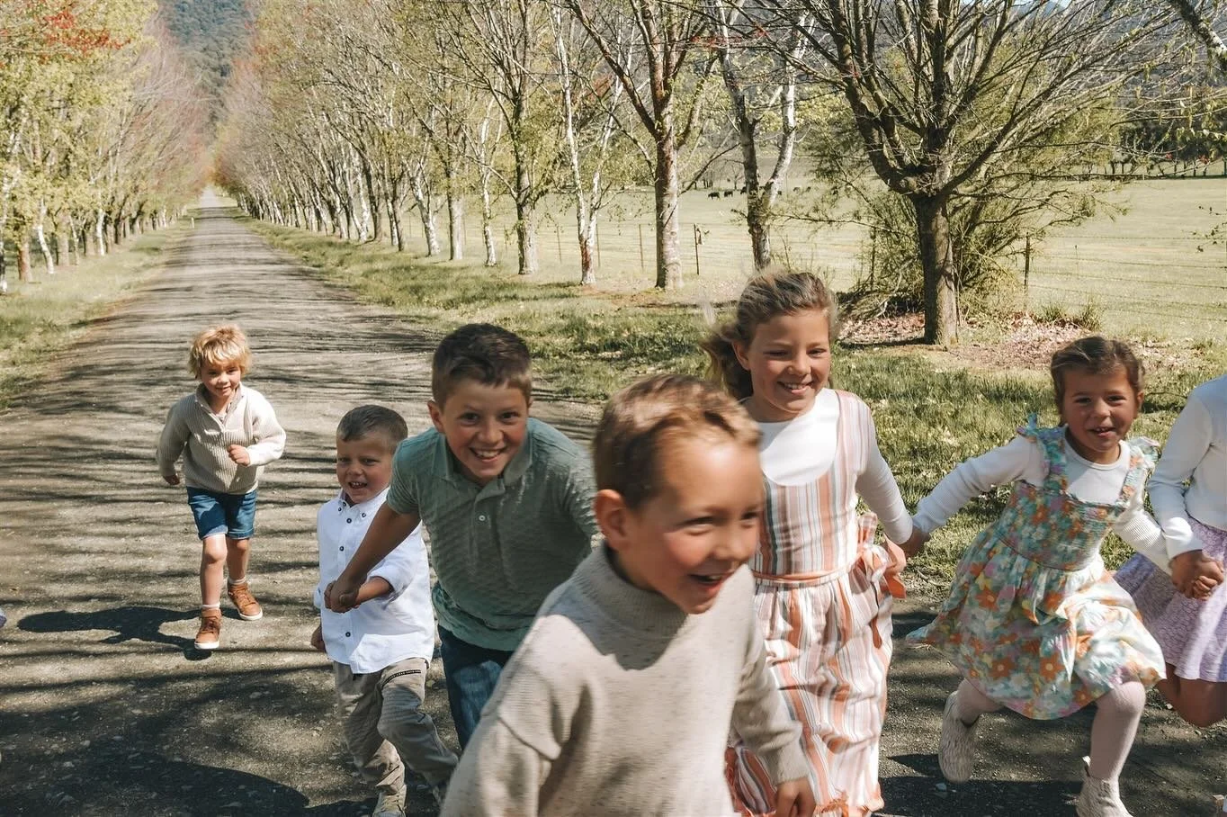 All the fam bam together in Bright! I have done a few massive family sessions lately and they are always a lot of fun with a bit of chaos thrown in. 💛✨