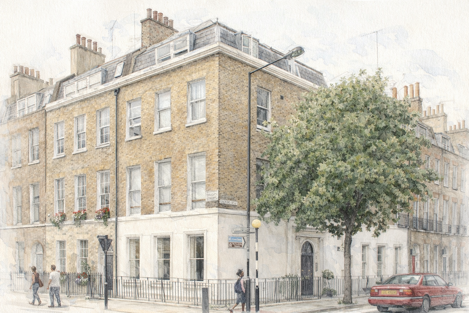 Guilford Street starts on site