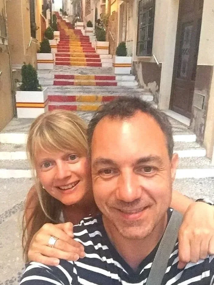 De Belgische eigenaars van dit vakantieappartement in Calpe, Costa Blanca.
