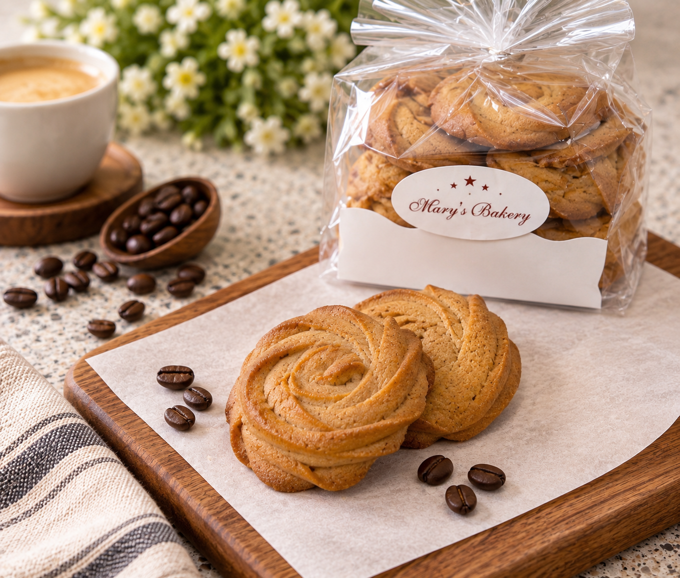 Mocha Cookies