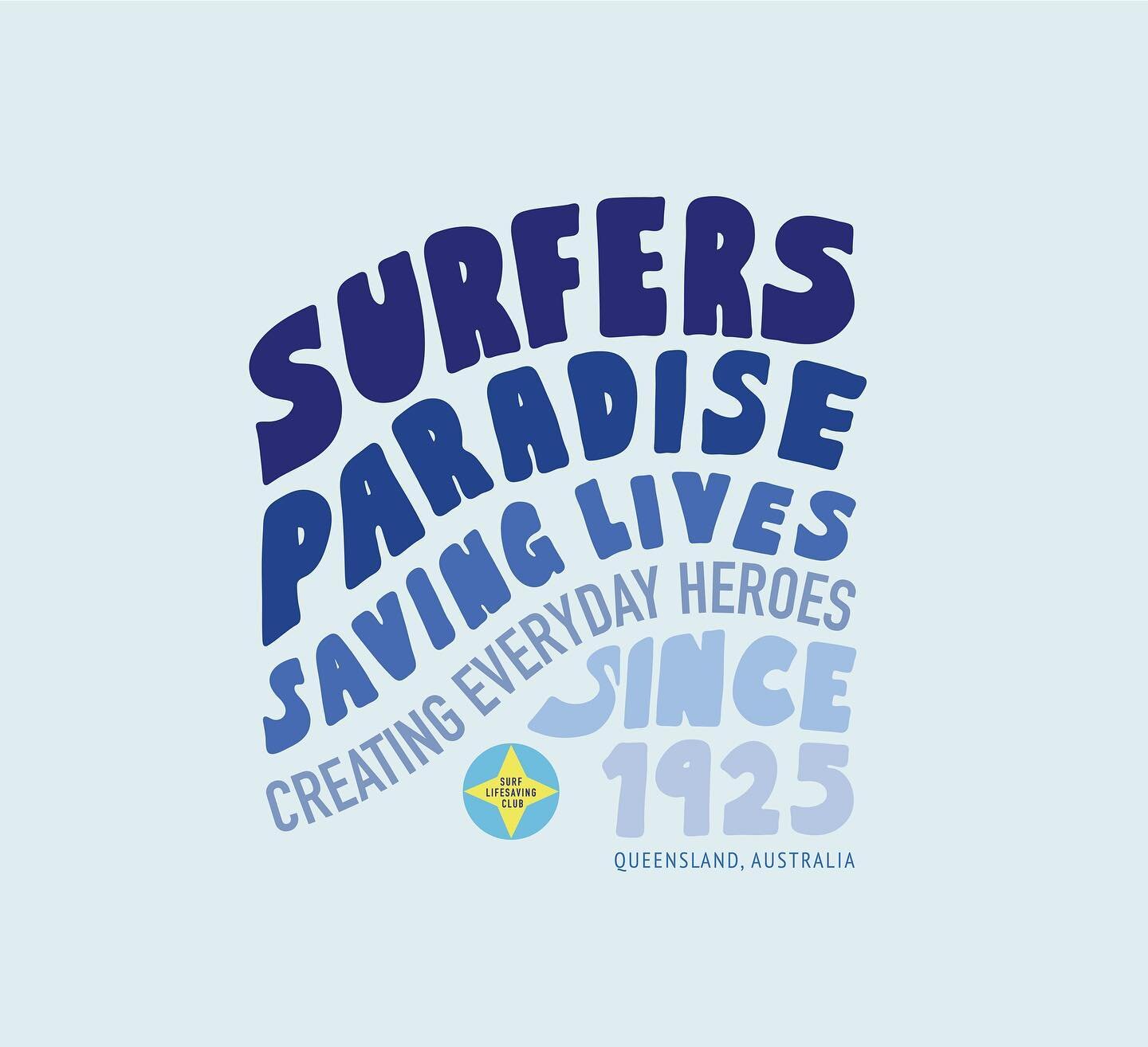Some more artwork for @cottononbody in collaboration with Surfers Paradise SLSC. 🌊🌊🫶

📸 @cottononbody
