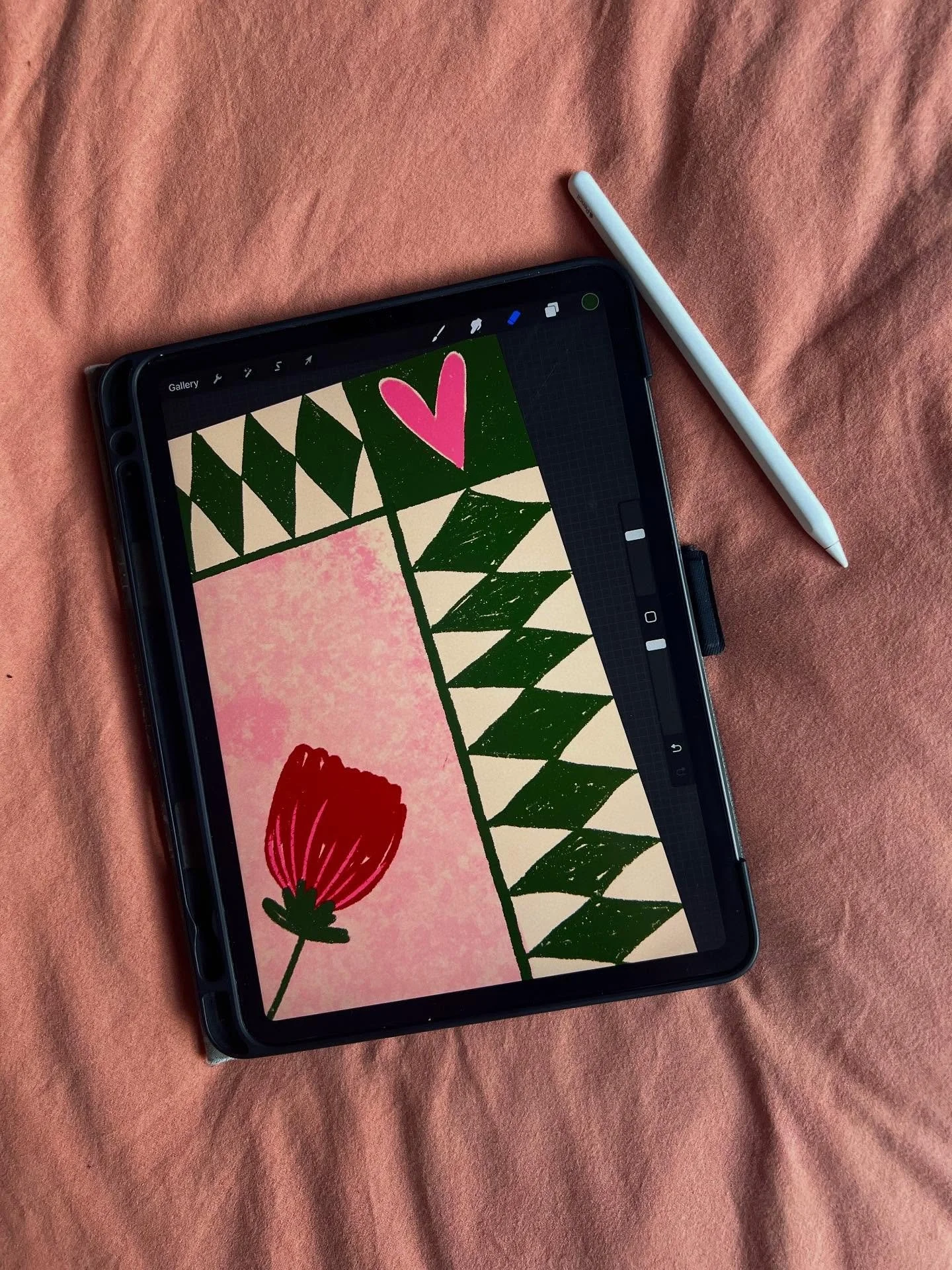 Working on some cute prints :)🌷