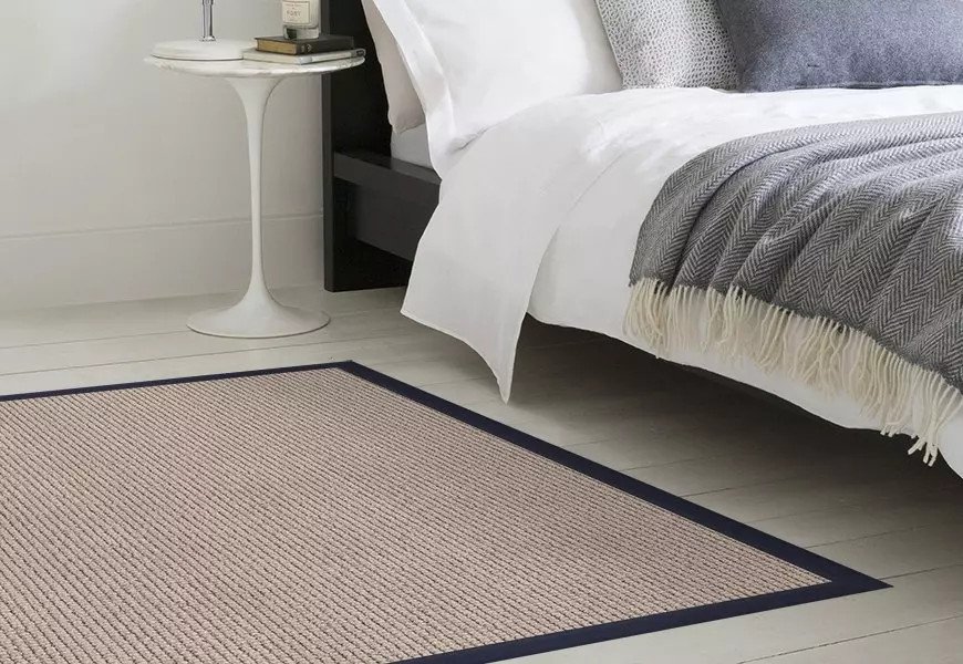 Black border rugs