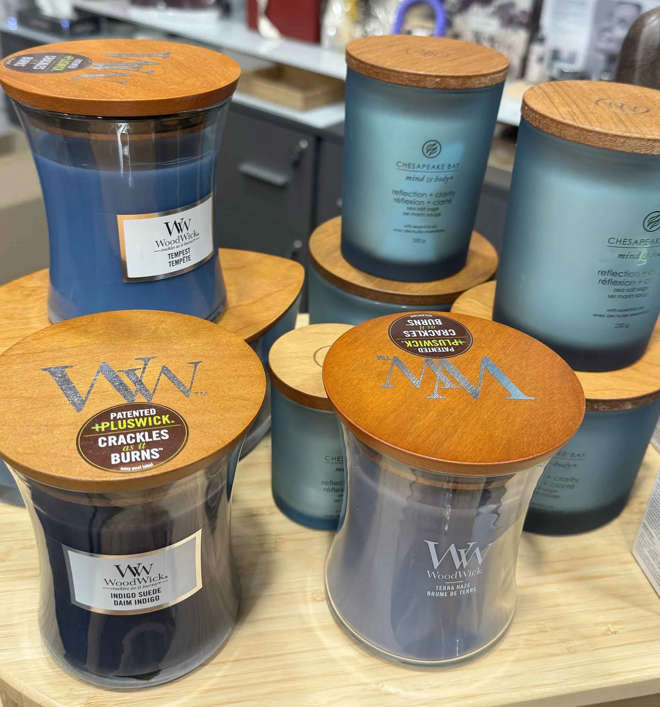 Bougie Woodwick Spa La Vie est Belle