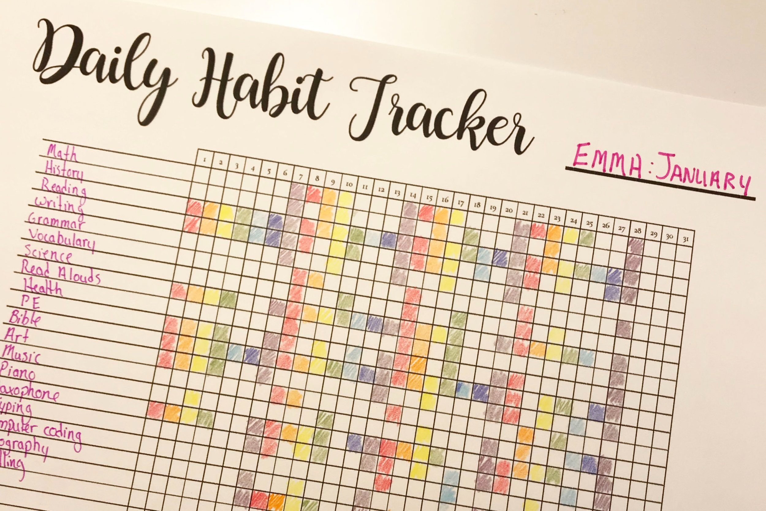 The Profound Impact of Habit Tracking