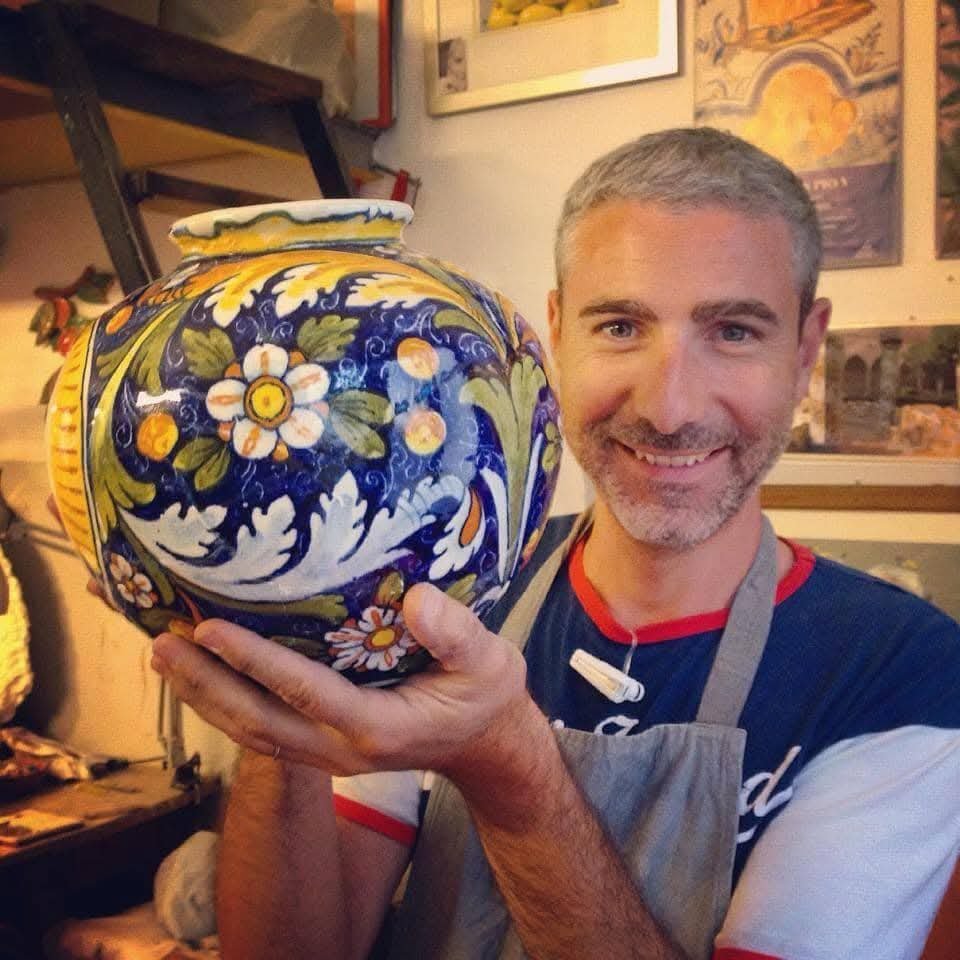 Enzo Formisano Ceramics Master in Florence