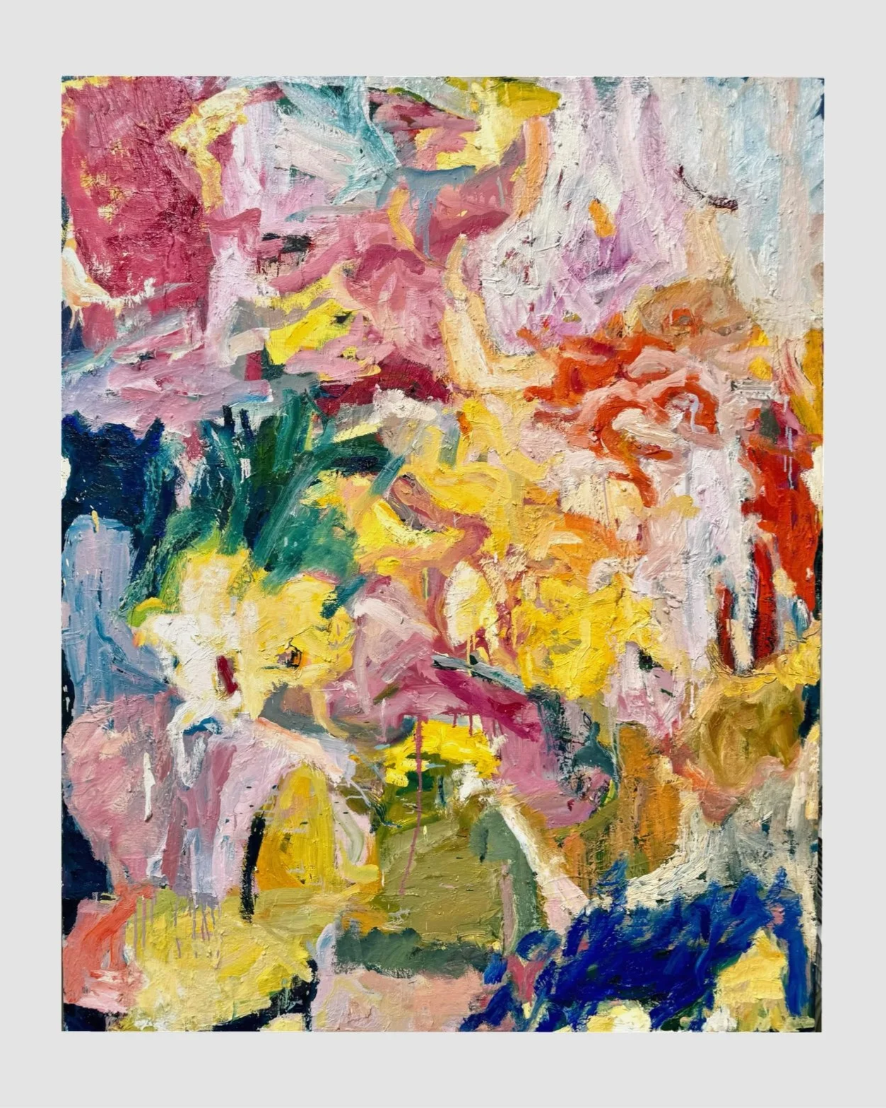 KC HO 
 No Form Holds,  2026 
Oil on canvas 
60 x 48 inches  