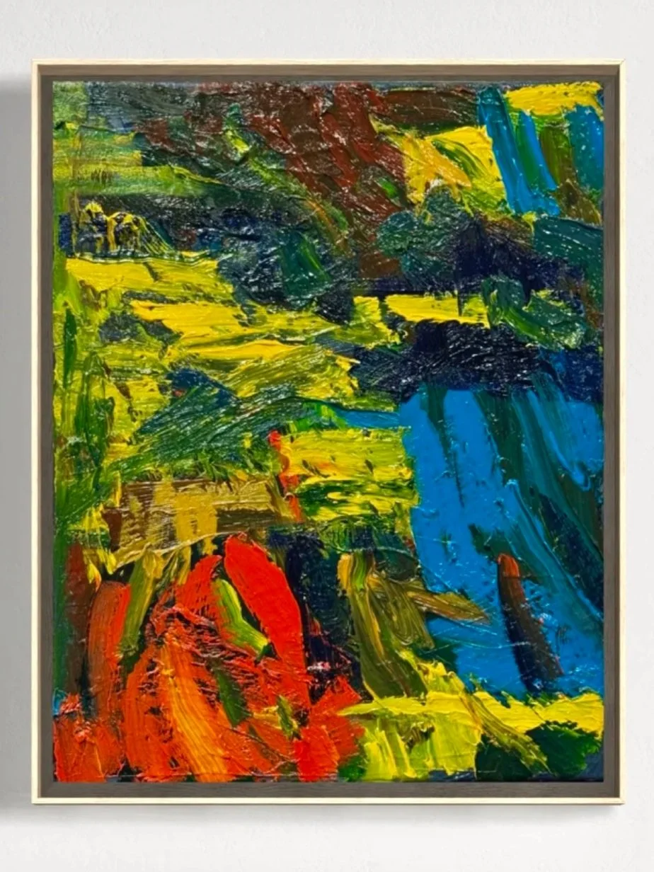 KC HO 
 Rework,  2026 
Oil on canvas 
14 x 11 inches  