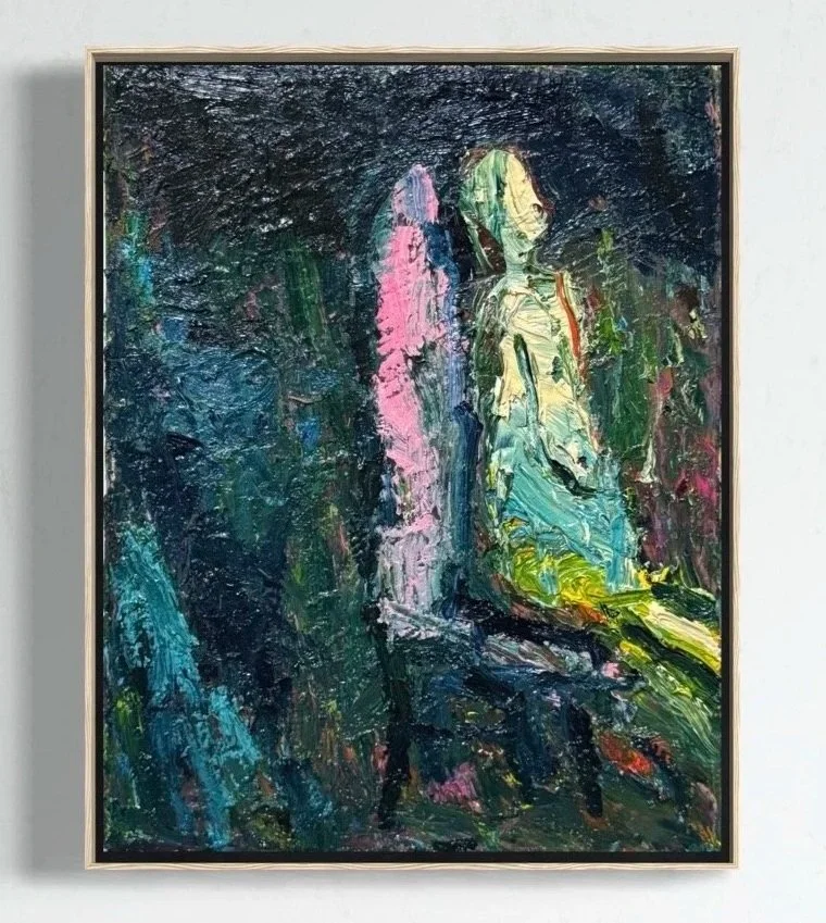 KC HO 
 Held in Rest   
Oil on canvas 