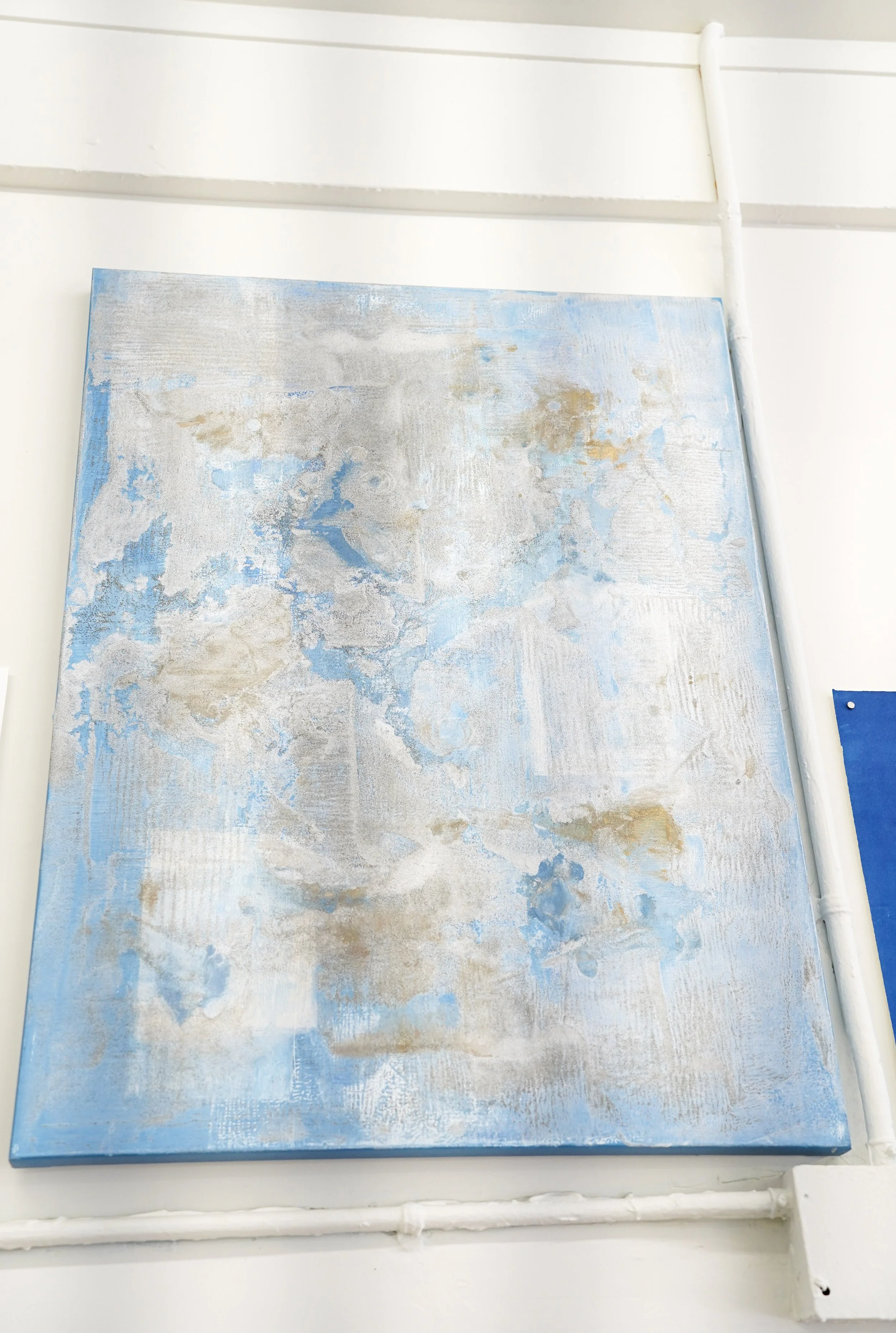 SARAH MCCARTHY GRIMM 
 Mare Nubium , 2023 
Mixed media on canvas 
40 x 30 inches