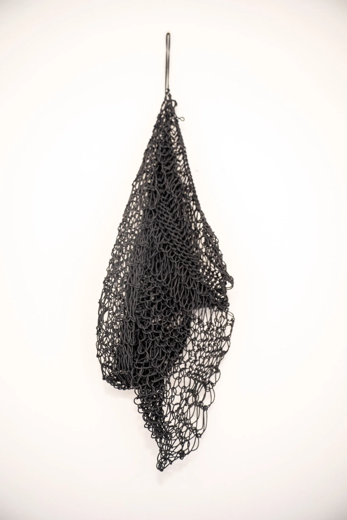 JENNIFER BROOKE STUART  Involution  Waxed cord 24 x 18.5 inches $350
