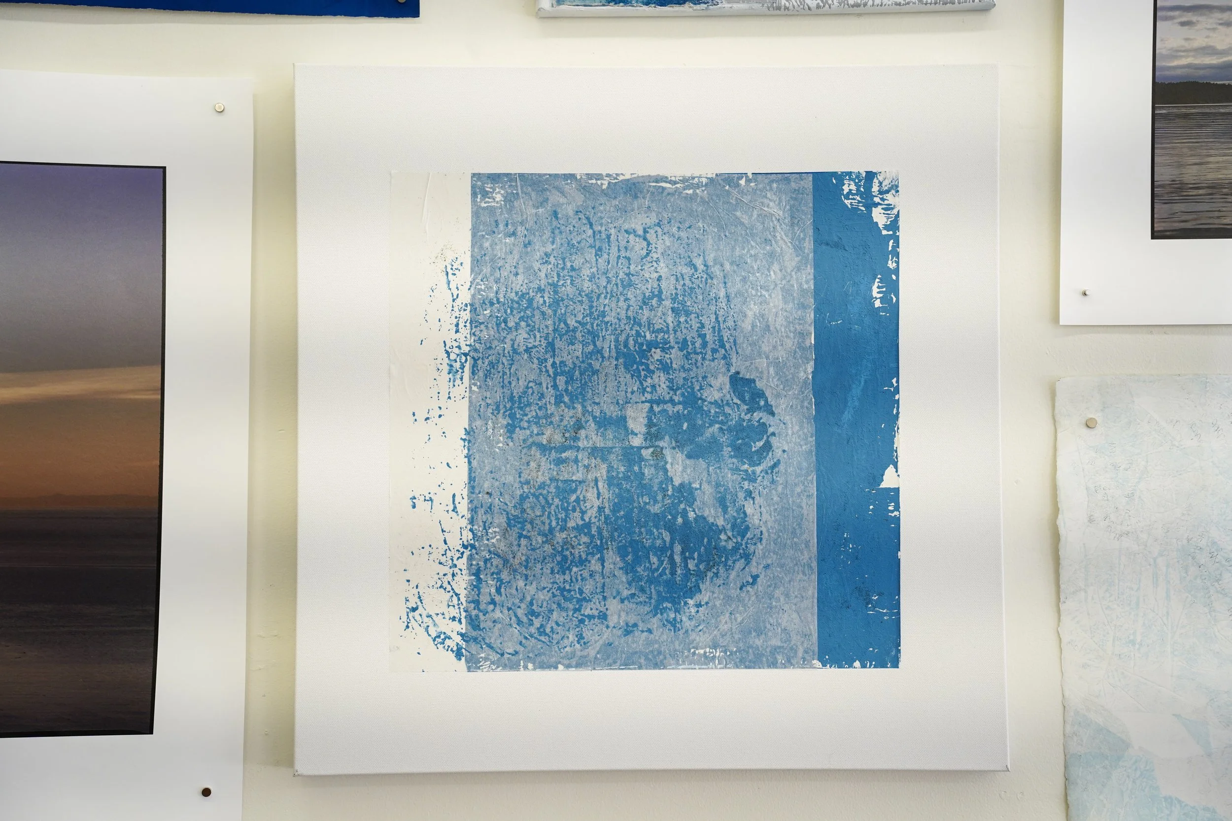 SARAH MCCARTHY GRIMM 
 Froth , 2023 
Mixed media on canvas 
24 x 24 inches