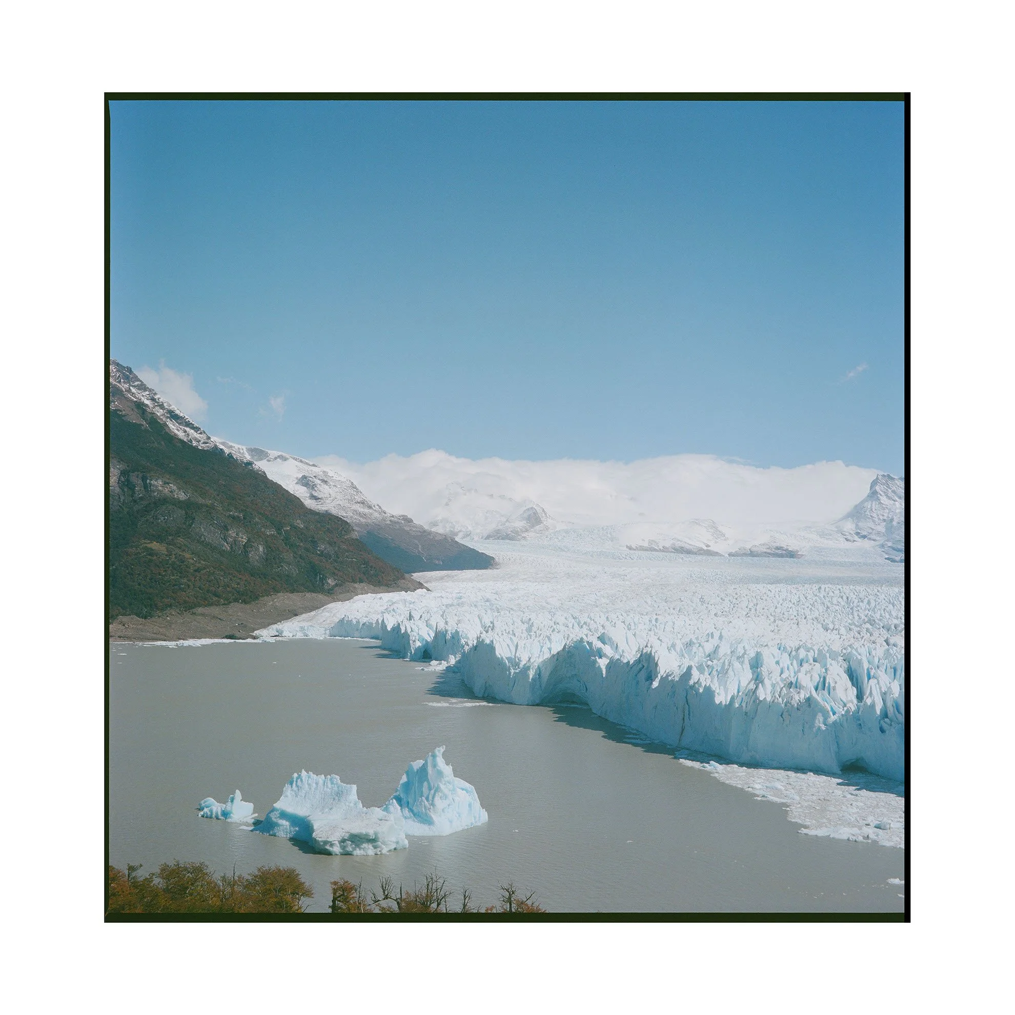 SARAH MCCARTHY GRIMM 
 Perito Moreno Glacier, Patagonia , 2025 
Archival inkjet print 
22 x 22 inches 
Edition 1/10