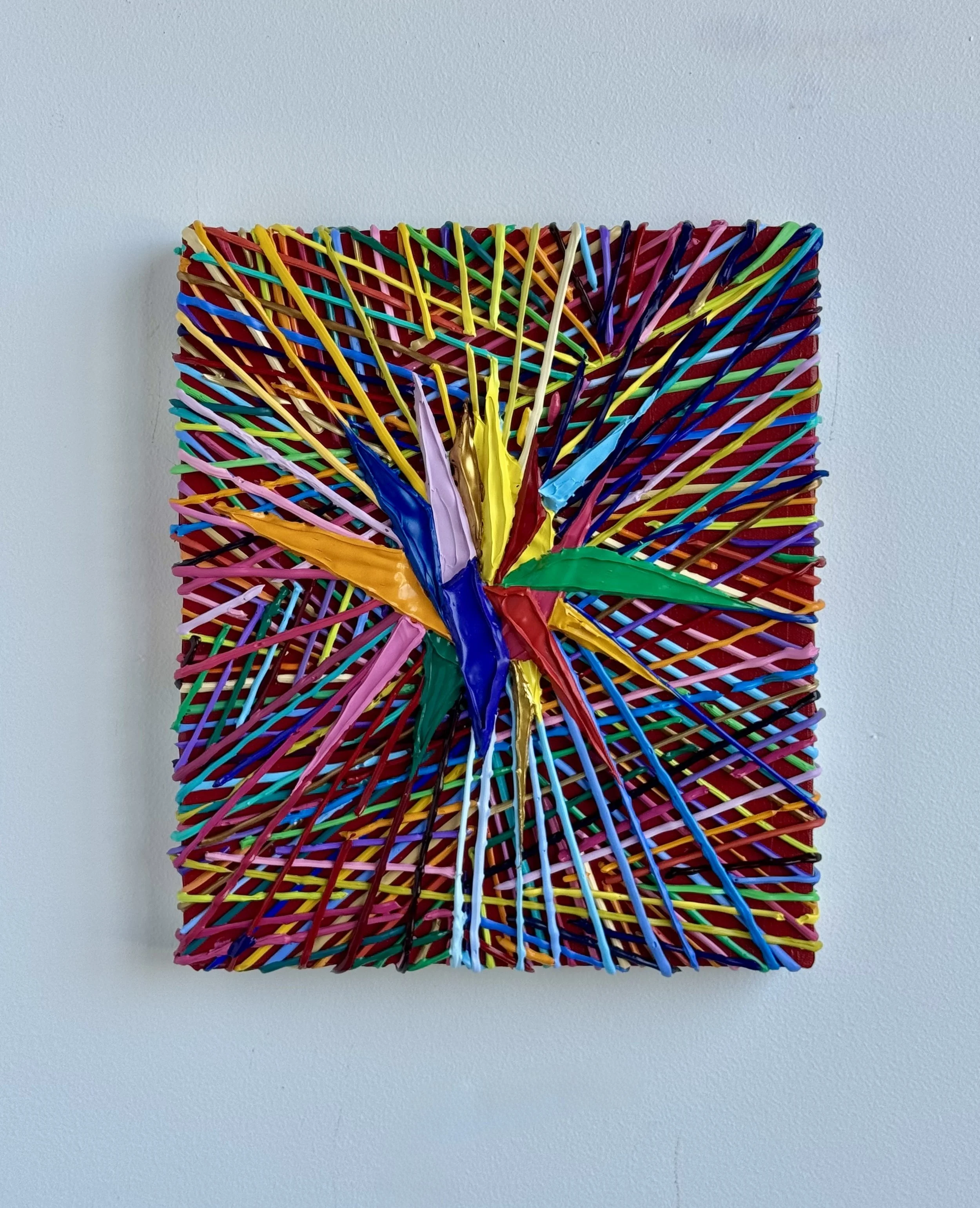OLIN MARCUS JOHANSSEN 
 Amalgam (2)   
Acrylic on Canvas 
14 x 12 inches  