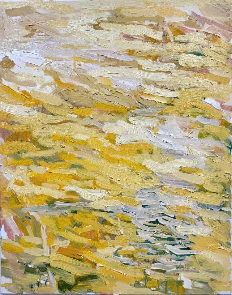 KC HO 
 The Unfolding,  2025 
Oil on canvas 
30 x 24 inches  