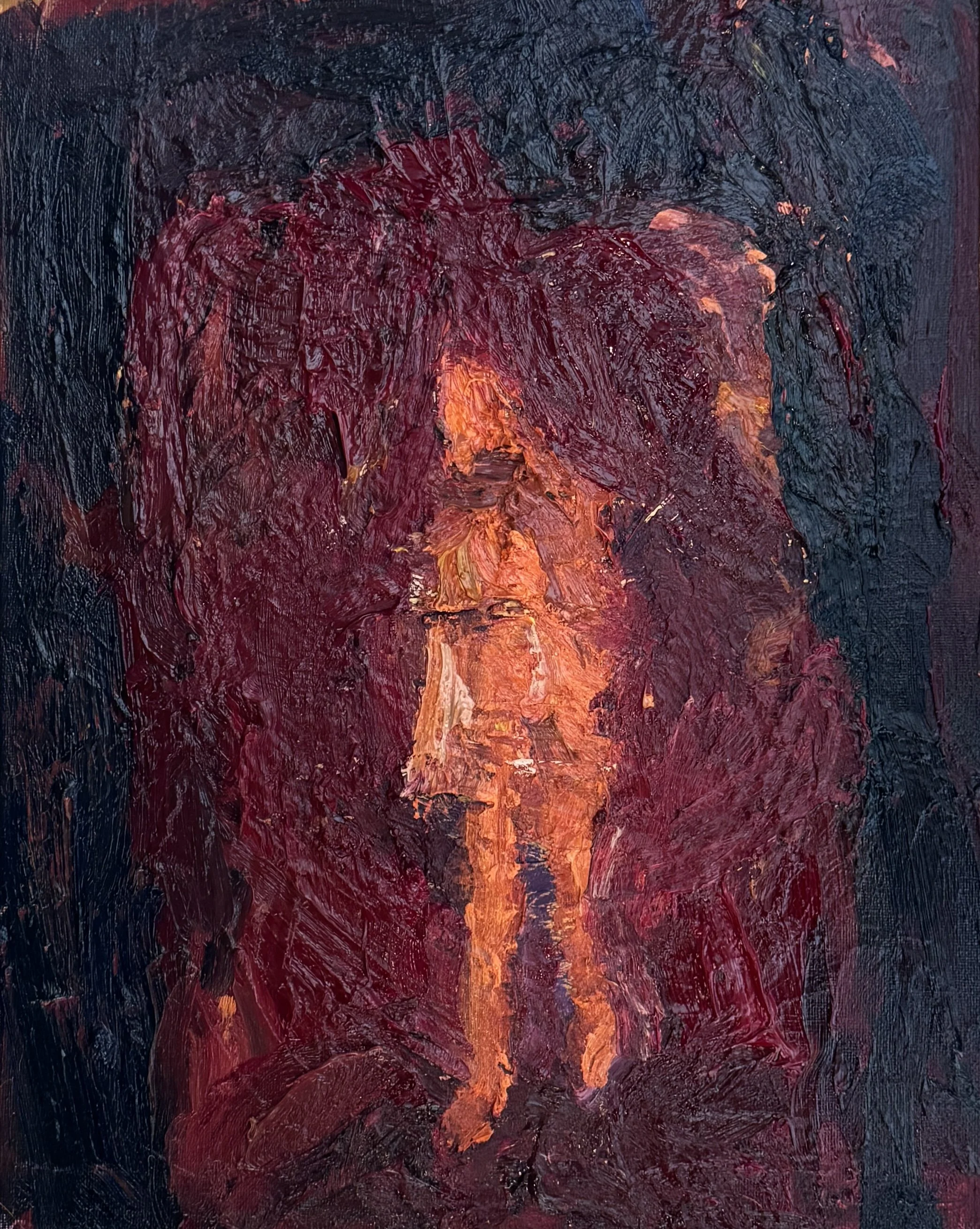 KC HO 
 Not Forgotten,  2026 
Oil on canvas 
14 x 11 inches  