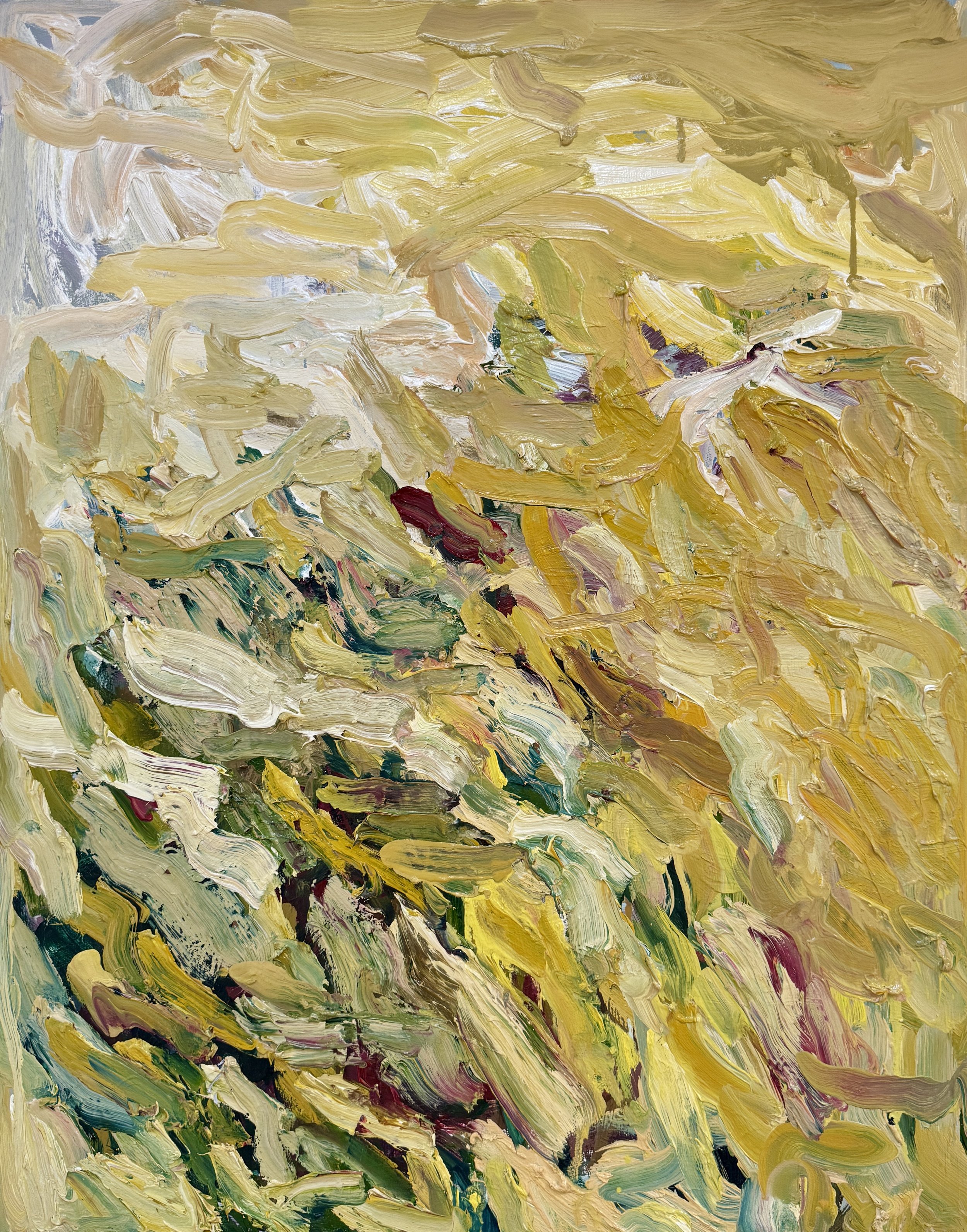 KC HO 
 The Shift,  2025 
Oil on canvas 
30 x 24 inches  
