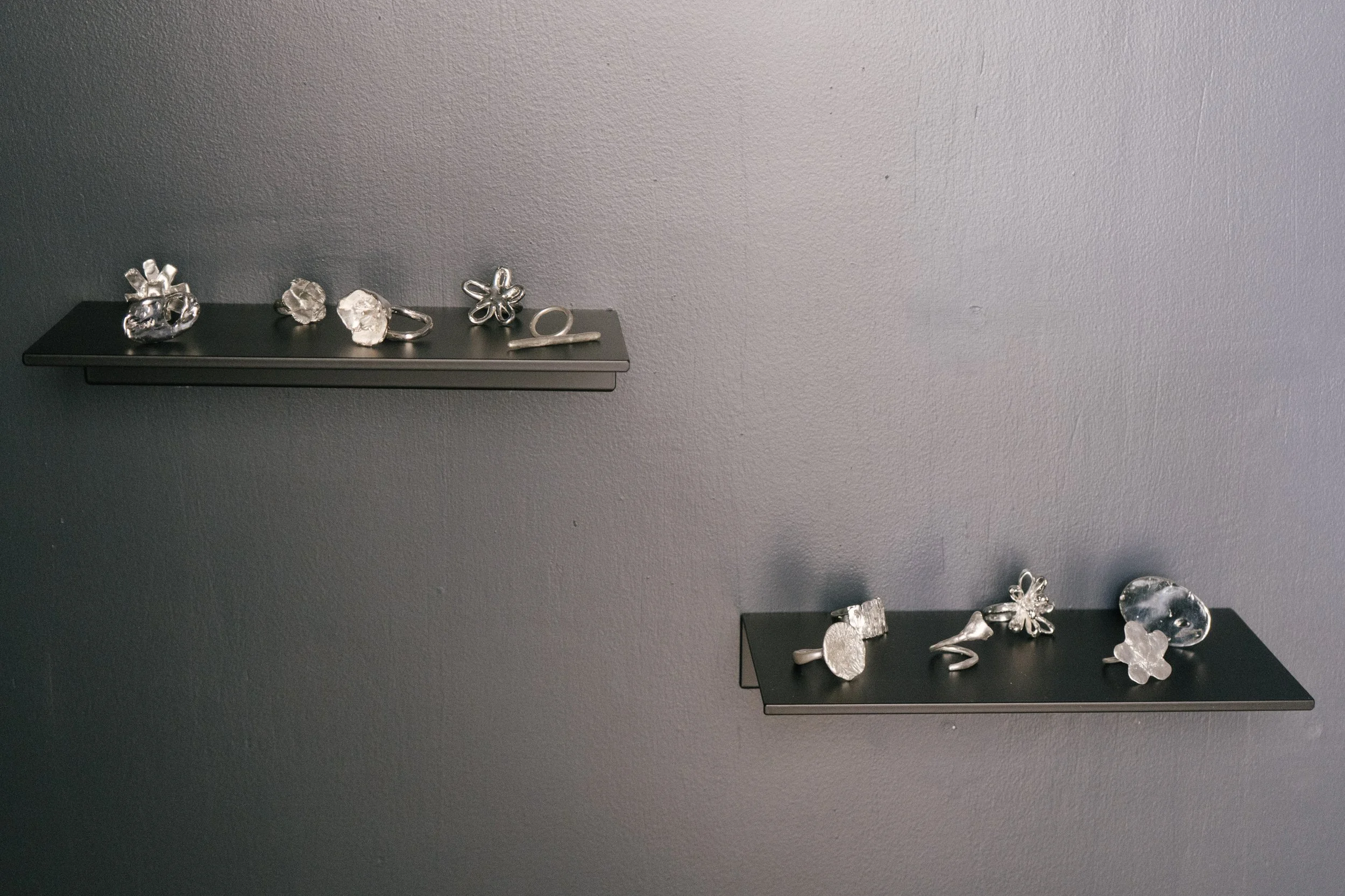 NATALIE KLAPPER 
 Rings   
Sterling Silver 
$280 - $360 each