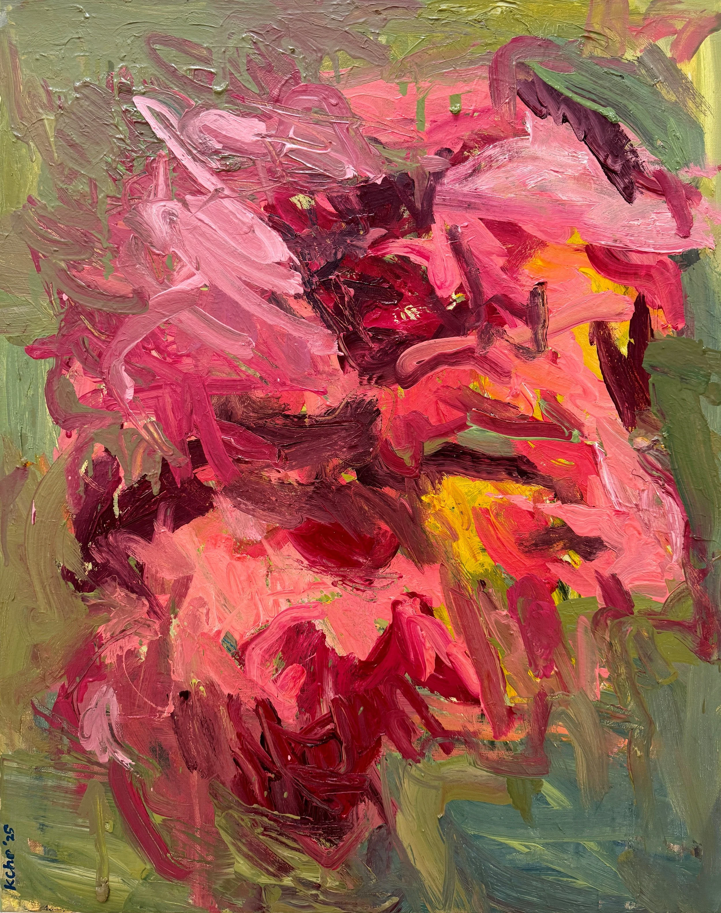 KC HO 
 Overtuned,  2025 
Oil on canvas 
30 x 24 inches  