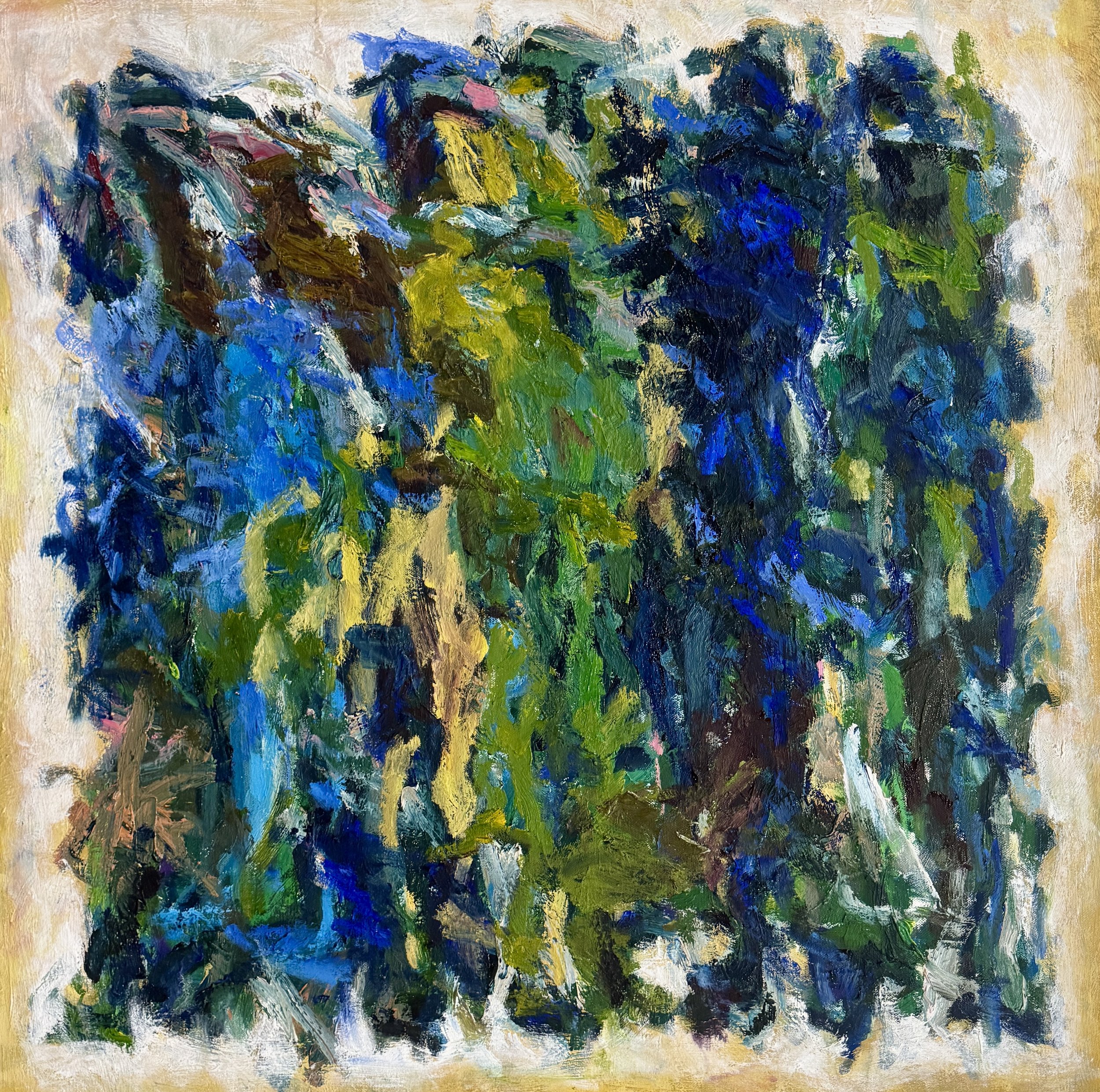 KC HO 
 Not Yet Formed,  2026 
Oil on canvas 
36 x 36 inches  