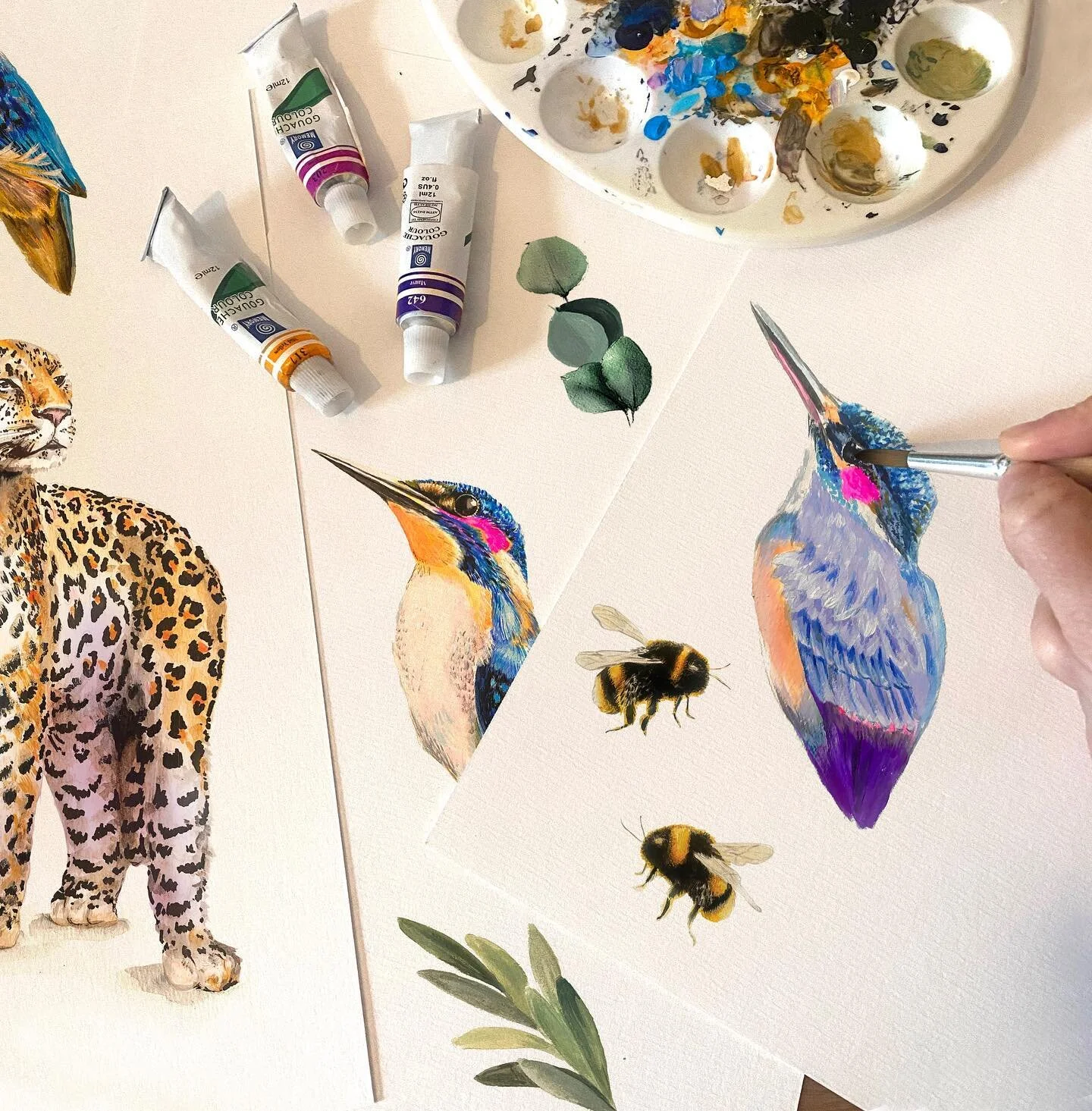 Some new characters I&rsquo;ve been working on, all ready to launch in 2023! 
You know there&rsquo;s always a man in town on the side of the pavement that just so happens to be finishing the very last detail of his dog made of sand, and you realise s