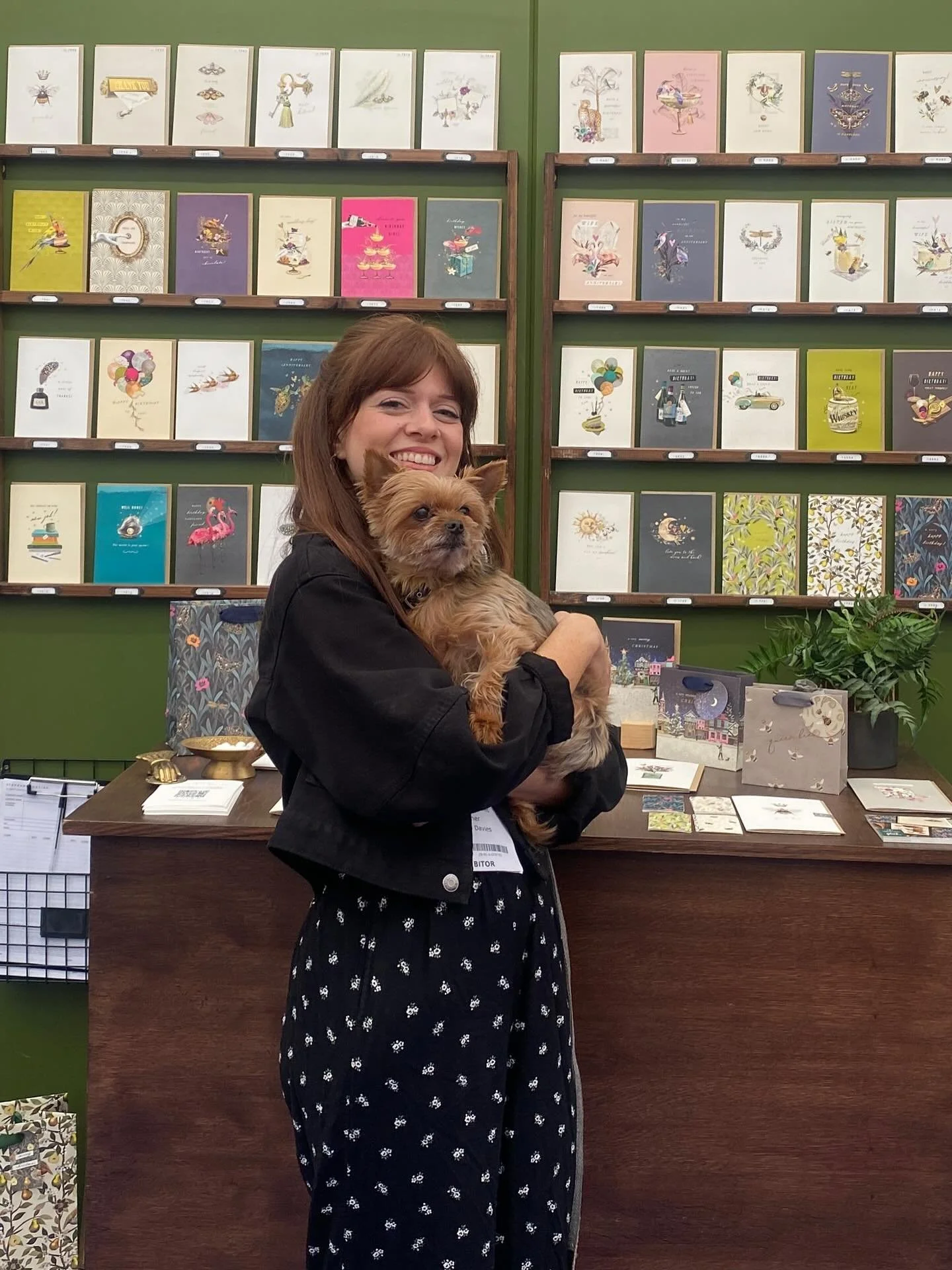 Had such a great time at @homeandgiftharrogate this year, made even better when my best little pal hopped on a train and snuck in Liam&rsquo;s bag to surprise me 🥹

Huge thank you to all the lovely customers who came by to chat, place orders, and sh