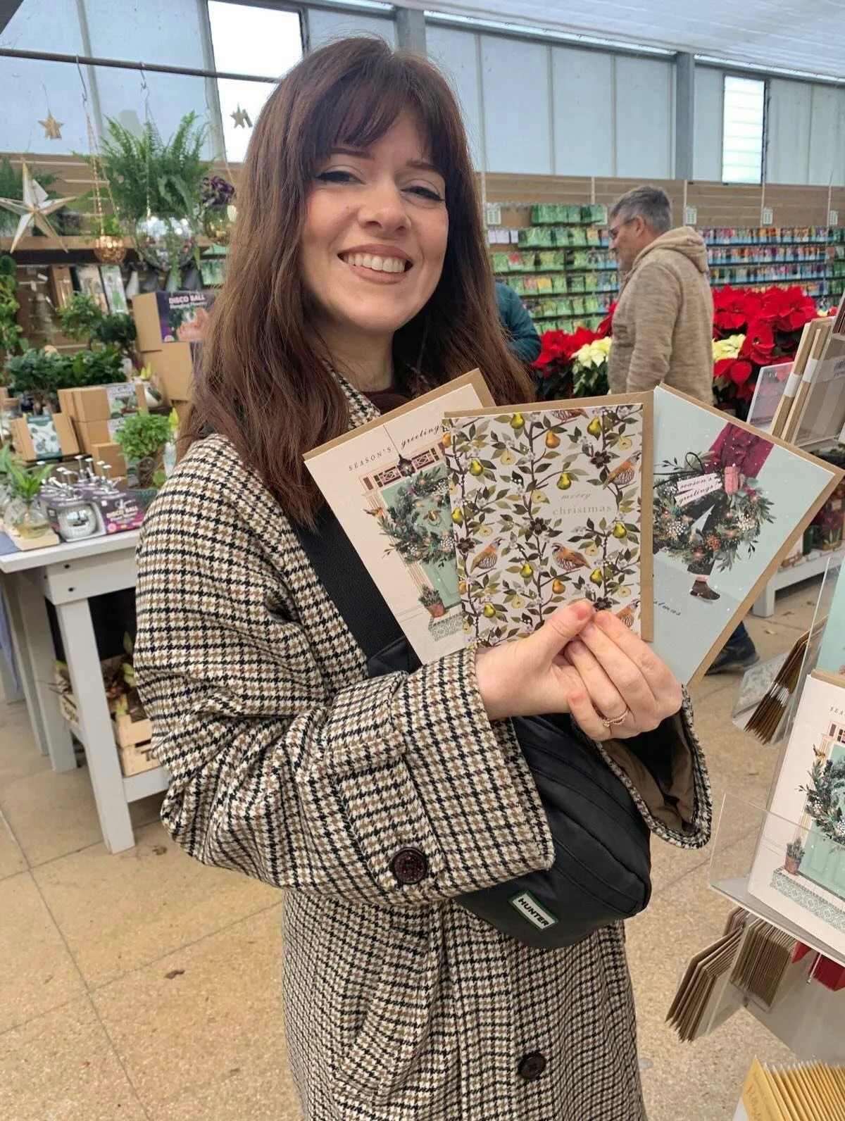 I visited my nearest RHS garden at @rhsharlowcarr to get a bit of Christmas shopping done and of course see how the cards are doing in the wild. I&rsquo;m very proud to have such a great, ethical brand as a stockist ✨🌲