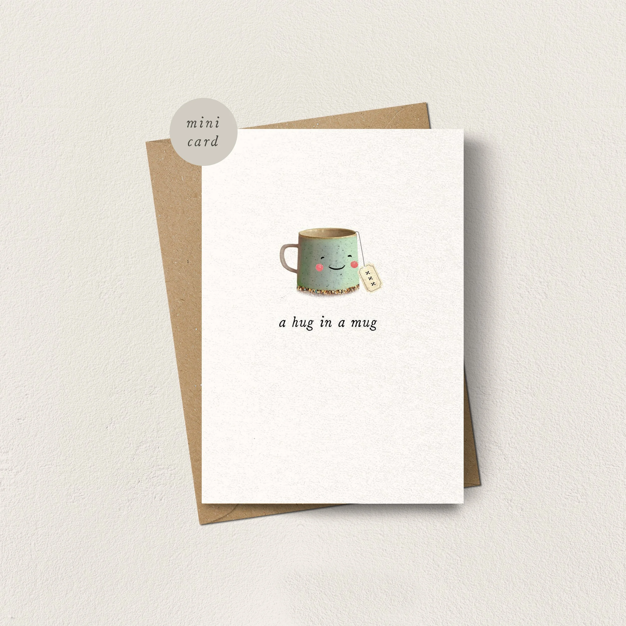 Mini Card Hug in a Mug