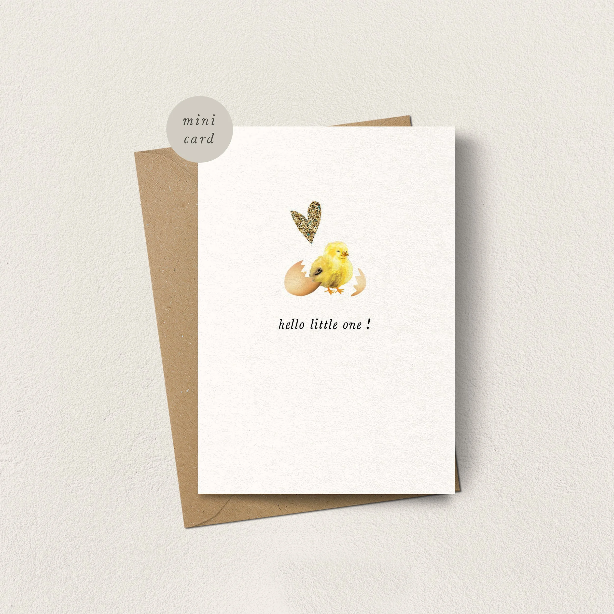 Mini Card Hello Little One