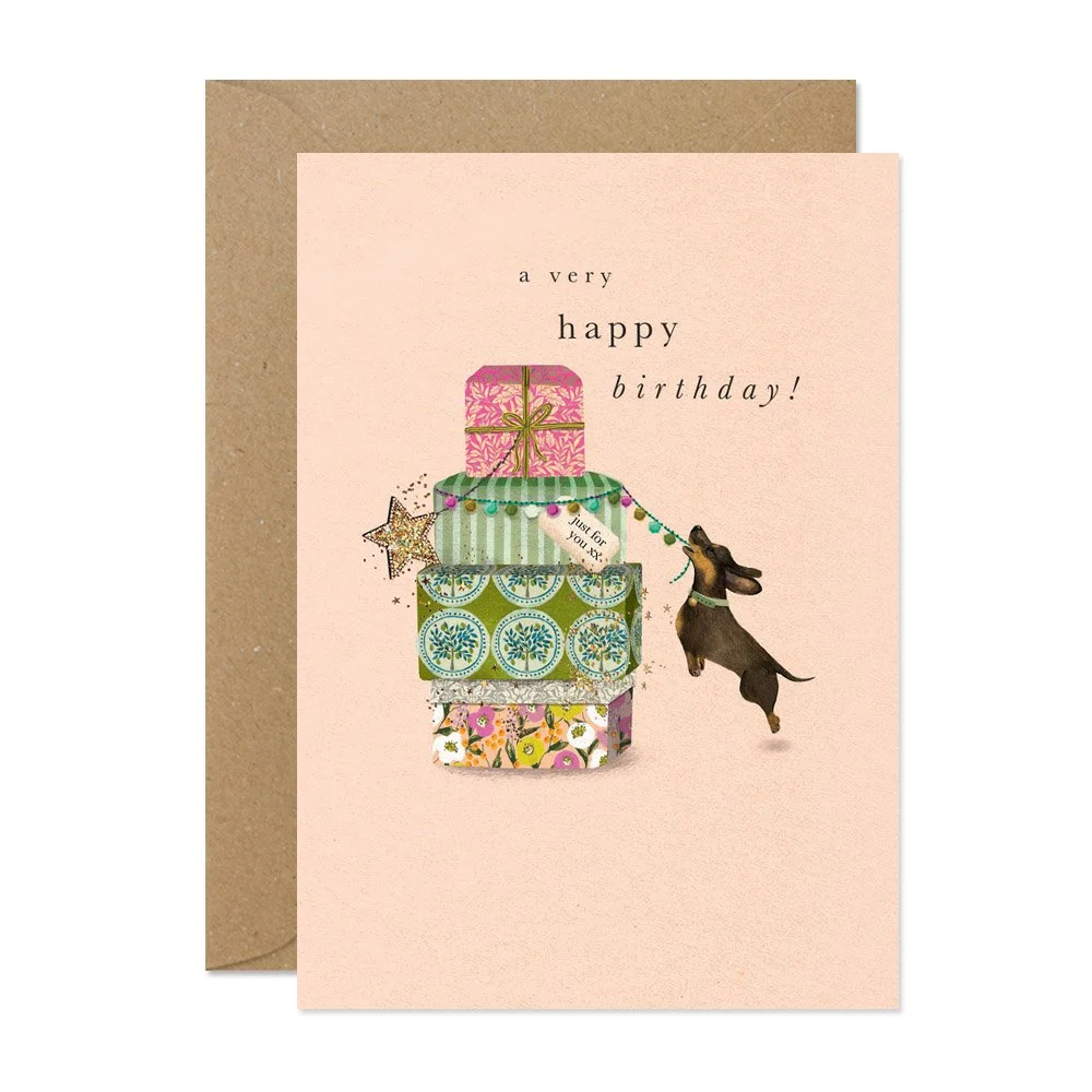 SDFR06-present-stack-sausage-dog-greetings-card-stephanie-davies.jpg