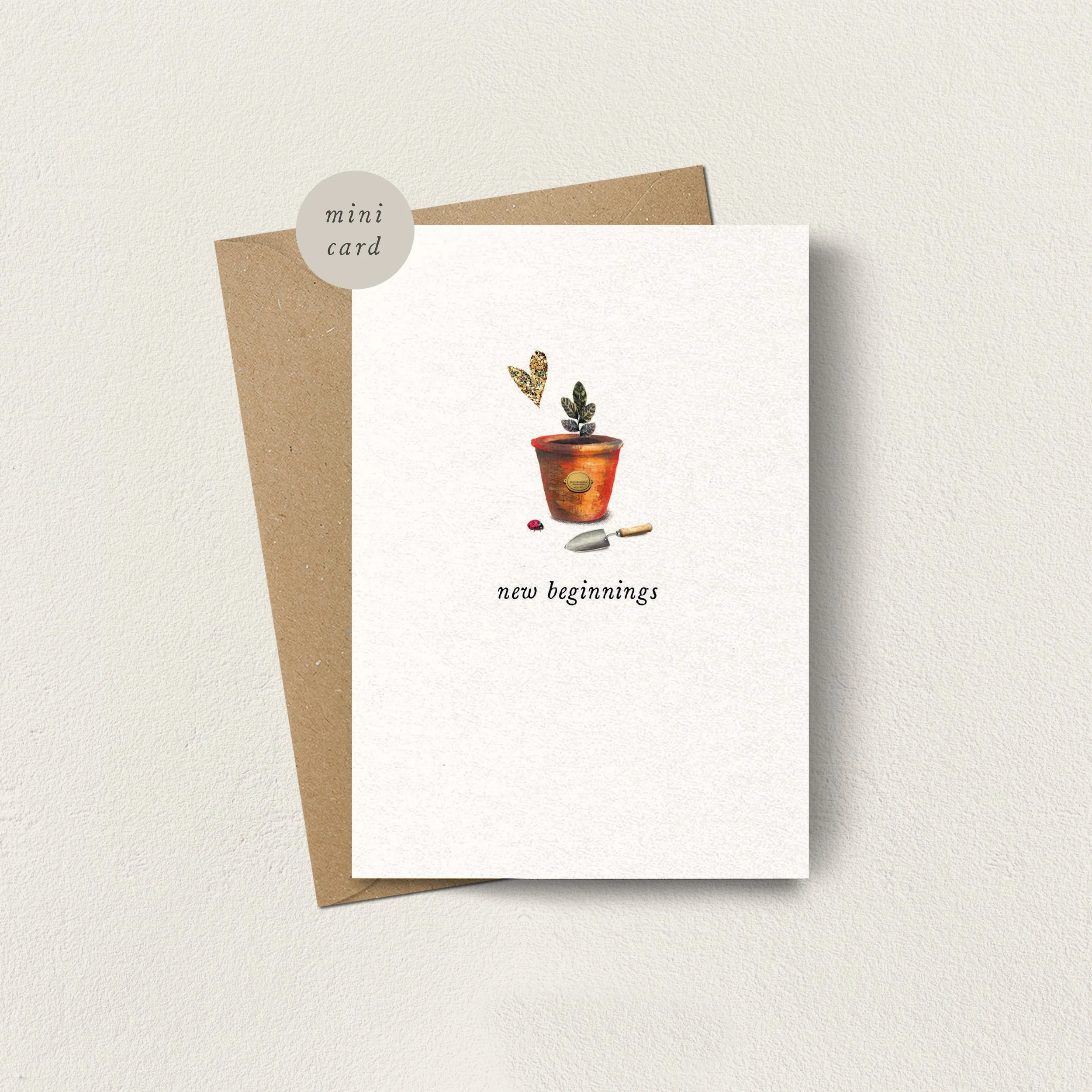 Mini Card New Beginnings