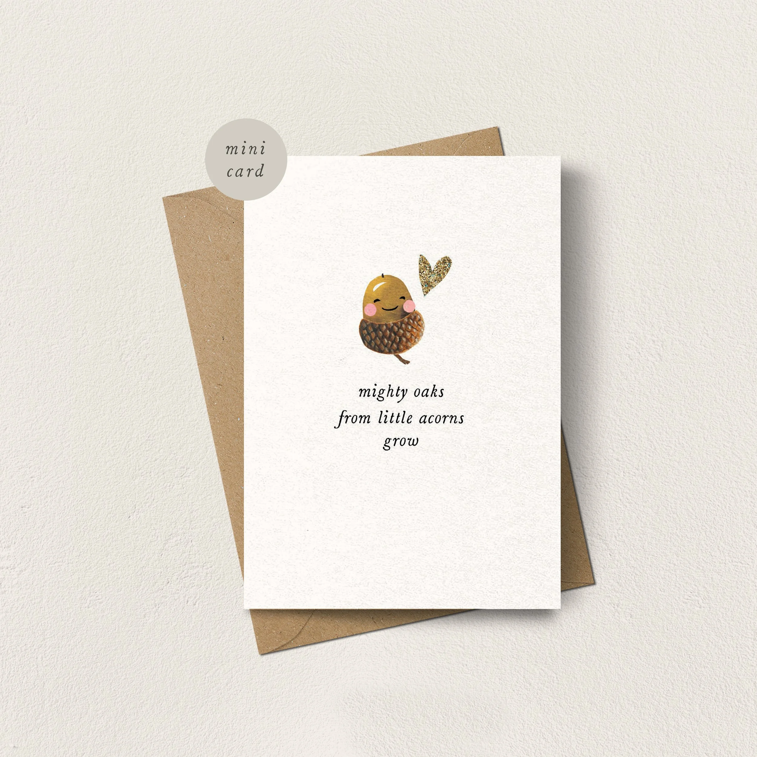 Mini Card Little Acorn