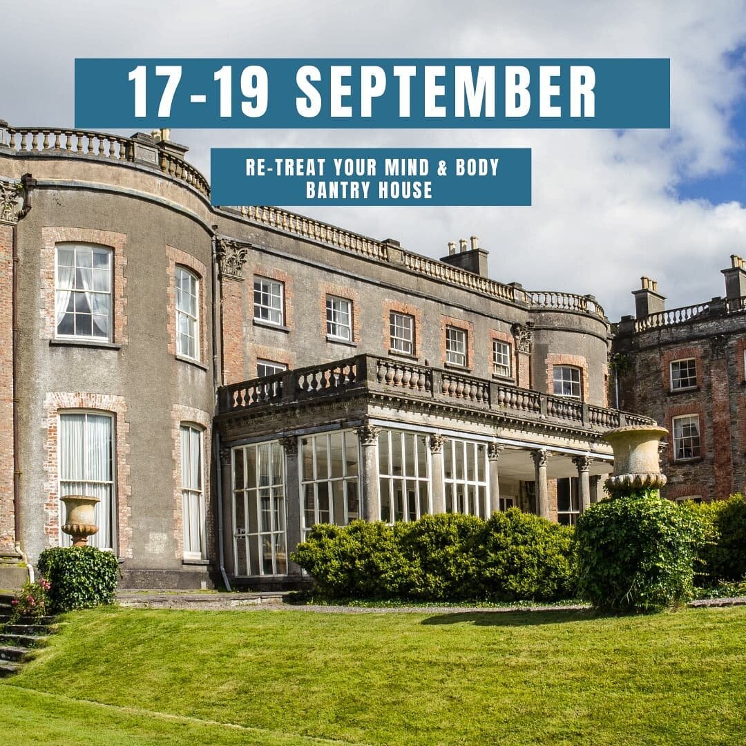 SO thrilled to finally host our Re-Treat @bantryhouse 🙌🎉 

After numerous date changes due to covid we now have a new date booked for this fantastic weekend to Re-Treat your mind and body.

Escape to the @thewildatlanticway for a 3 day Re-Treat wit
