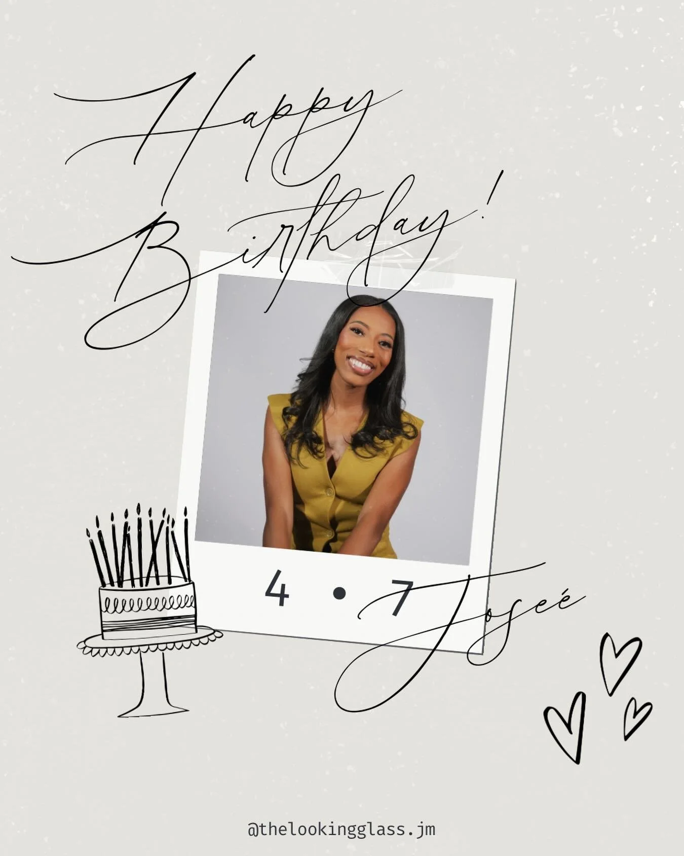 Happy birthday to the heart behind it all 🤎✨

Today we celebrate our founder, Jose&eacute; the intention that built The Looking Glass into what it is today.

Thank you for leading with purpose, for pouring into others, and for reminding us that grow